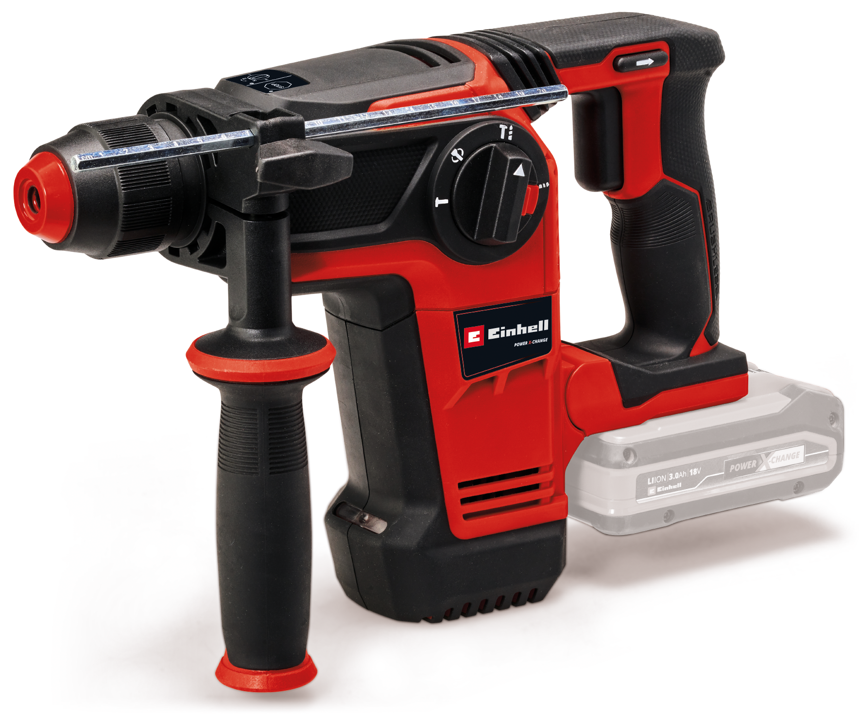 Martillo perforador EINHELL PROFESSIONAL TP-HD 18/28 - Con maletín y sin batería - Compatible con Power X-Change - 6