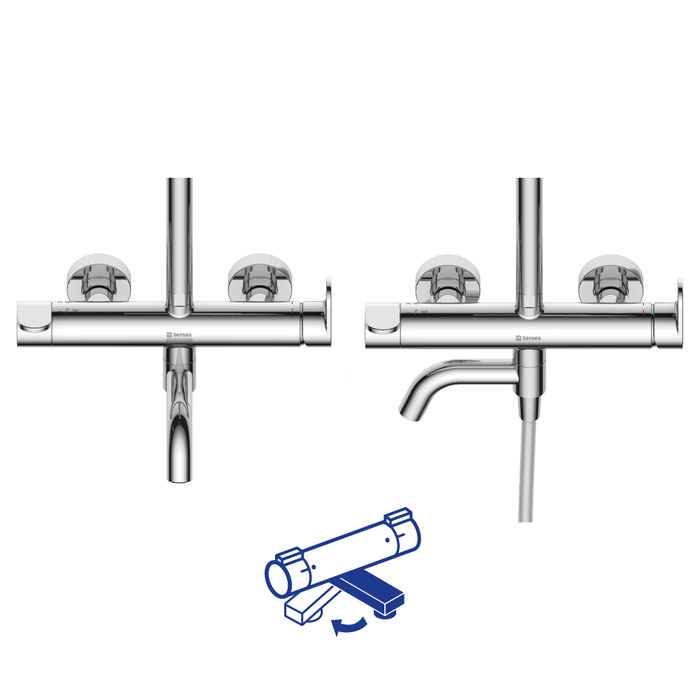 torneira do conjunto de banheira Icone 