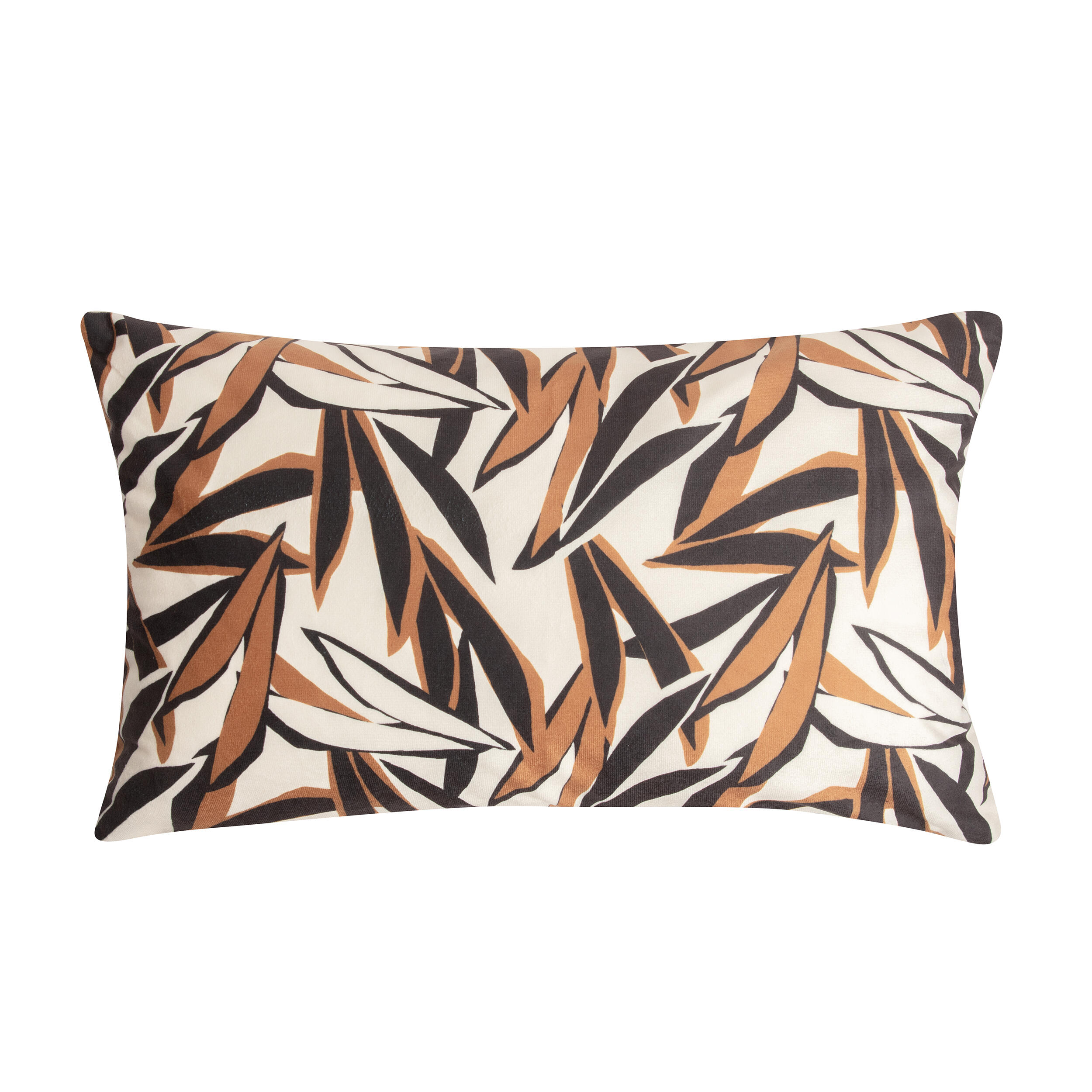 Cojín decorativo elsie poliéster beige 50x30cm
