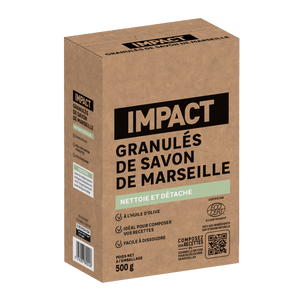 Savon de Marseille IMPACT En granulés, nettoyant et détachant, 500g Leroy Merlin Les bons plans des petits projets avant l'été