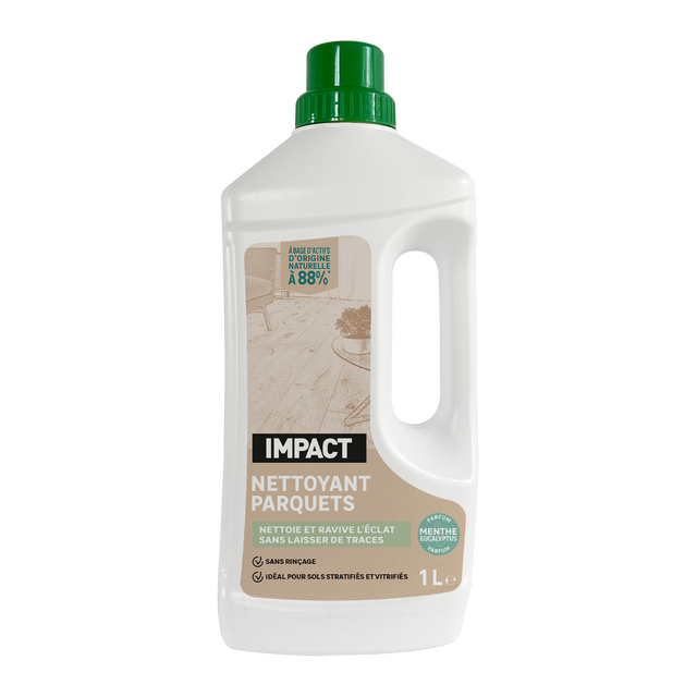 Nettoyant IMPACT Parquet stratifié naturel, parfum menthe, 1L, 1Kg