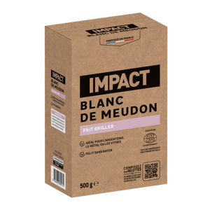 Blanc de Meudon IMPACT Nettoyant et polit sans rayer, 500g Leroy Merlin Les bons plans des petits projets avant l'été