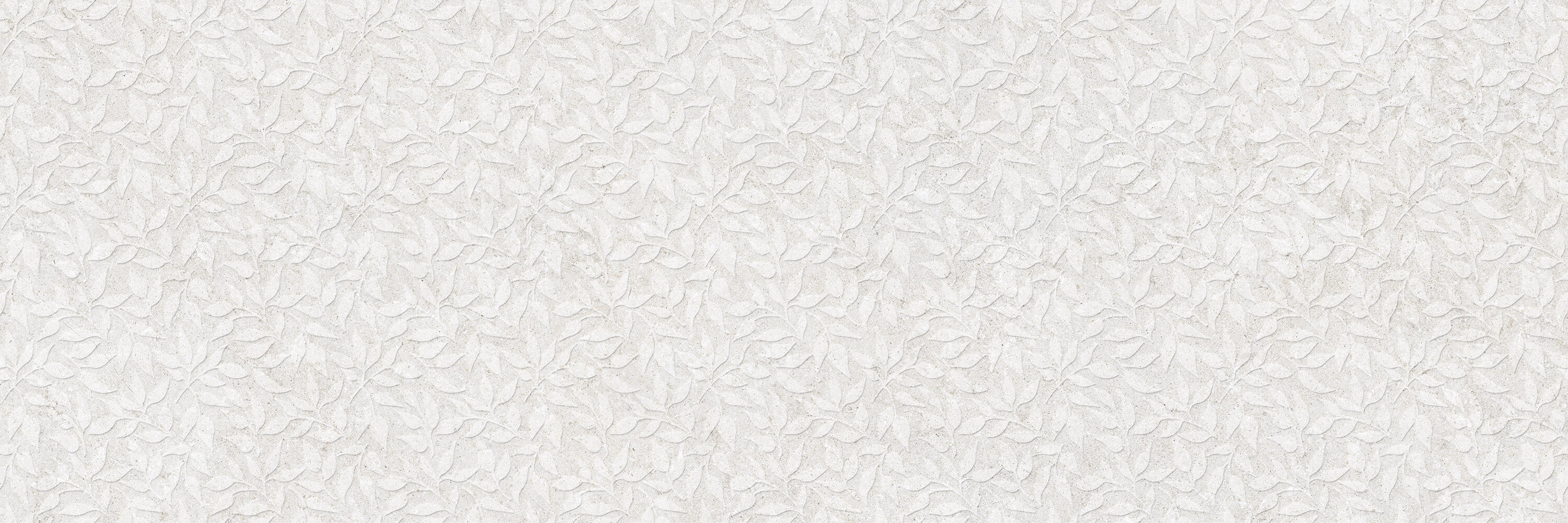 Azulejo cerámico vinci efecto relieve blanco 40x120 cm