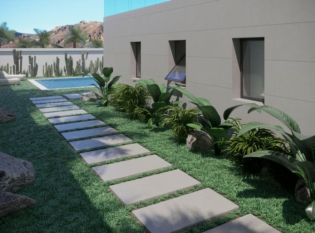 Suelo porcelánico Concept Classic efecto hormigón gris  60x120 cm C3
