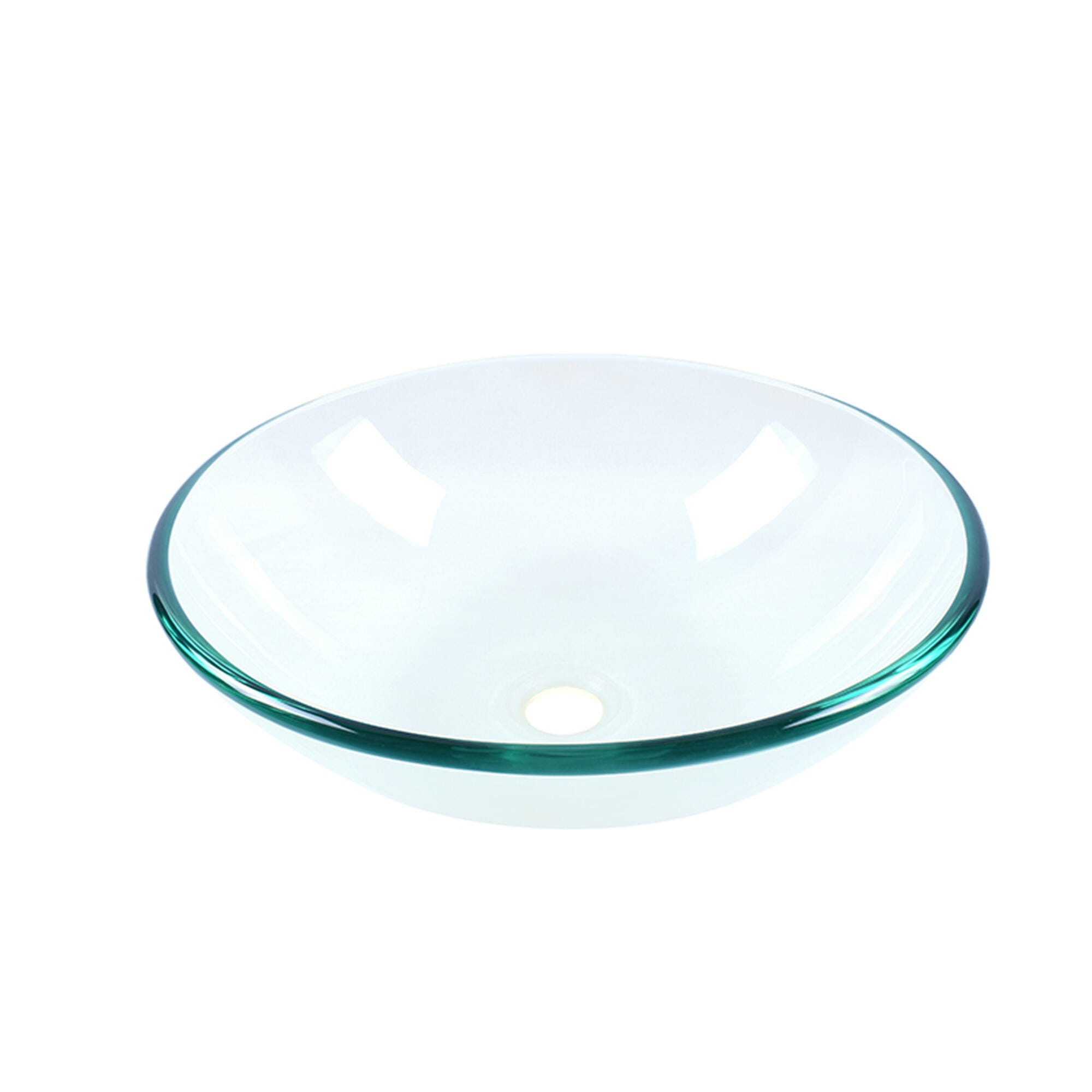 Lavabo Rotondo KADAX, Plastica Opaca, Robusto, Bagno, Versatile, Crema Lavabo Rotondo KADAX, Plastica Opaca, Robusto, Bagno, Versatile, Crema