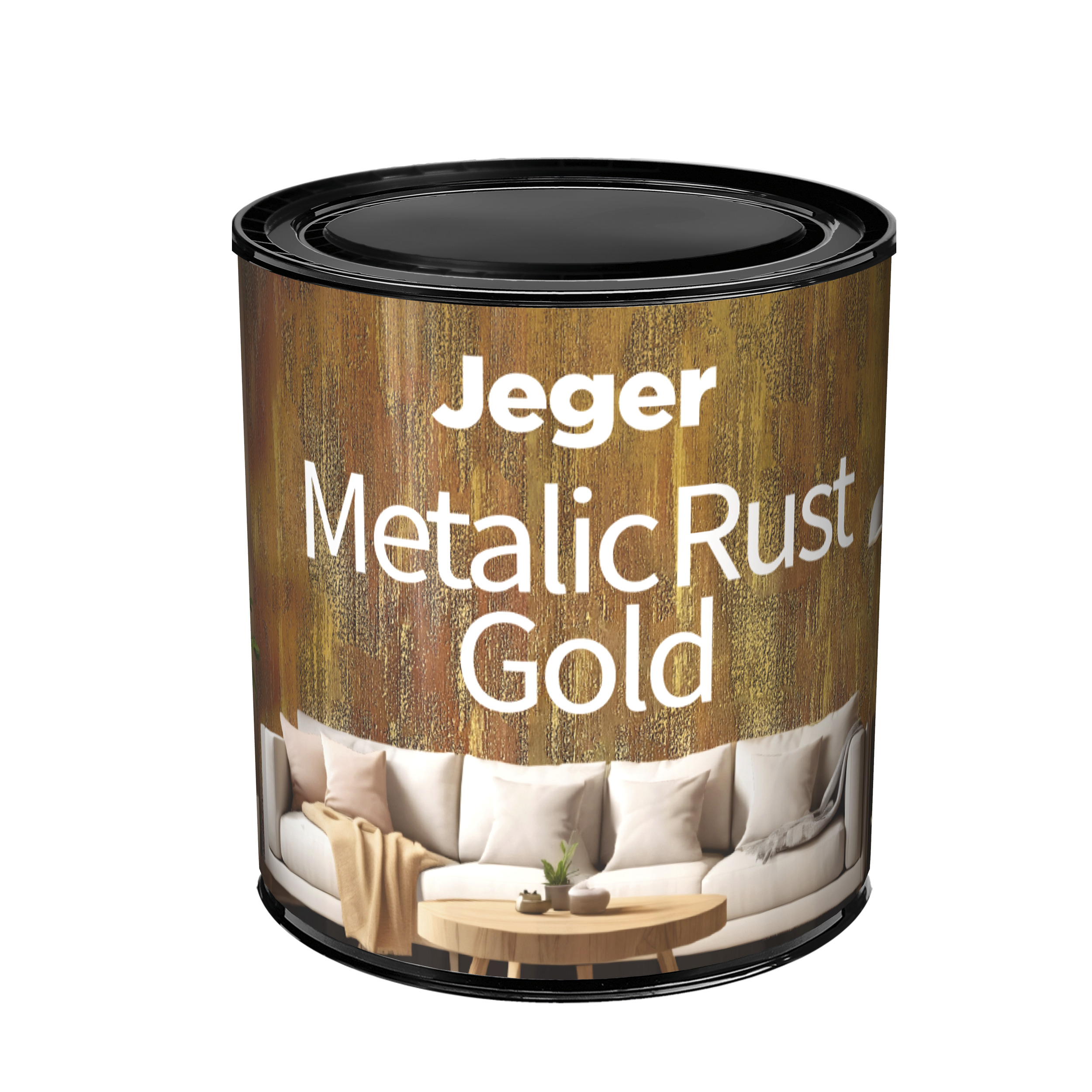 Efekt dekoracyjny Metalic Rust Gold 0.5 l Jeger
