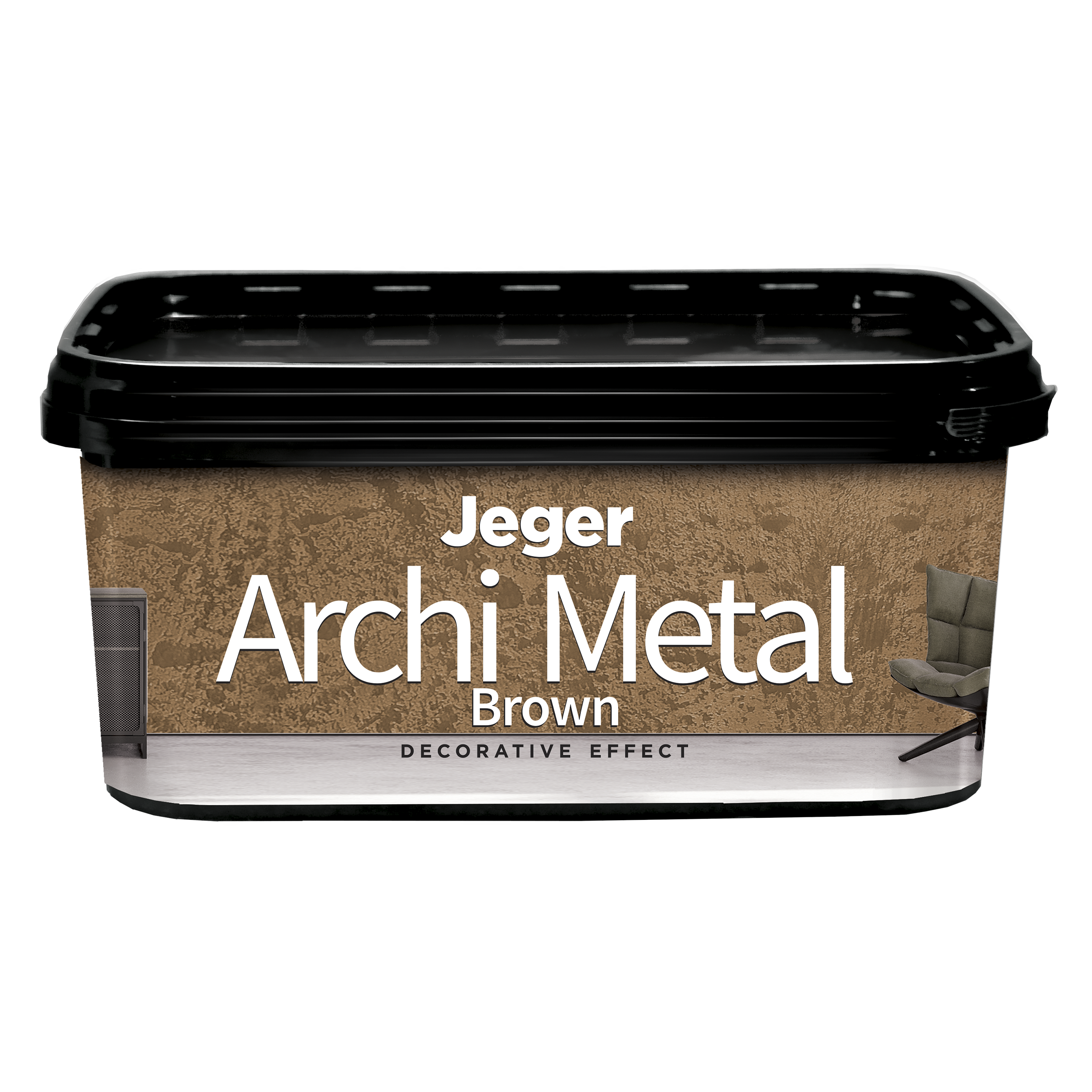 Efekt dekoracyjny Archi Metal brązowy 2 l Jeger