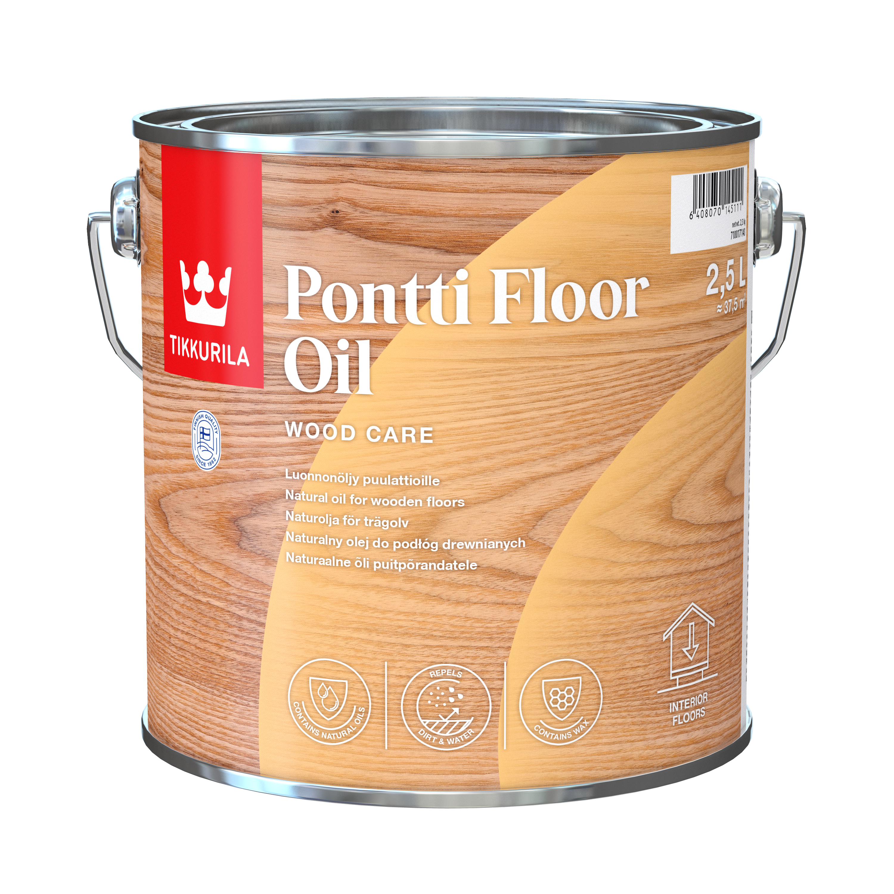 Oleje Pontti Floor Oil 2.5 l Tikkurila