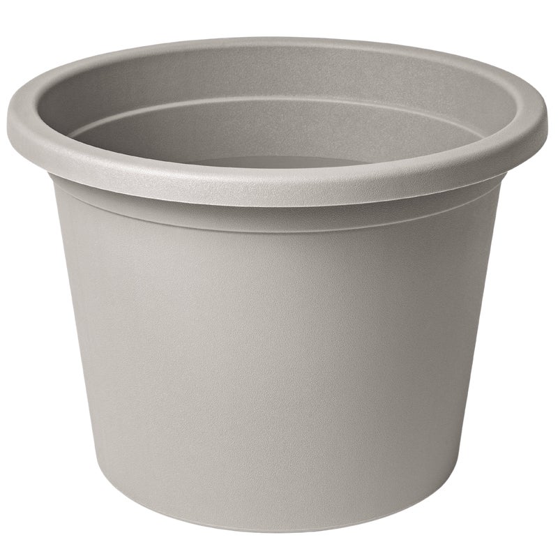 Doniczka plastikowa Cylindro śr.28 cm piaskowa Vog
