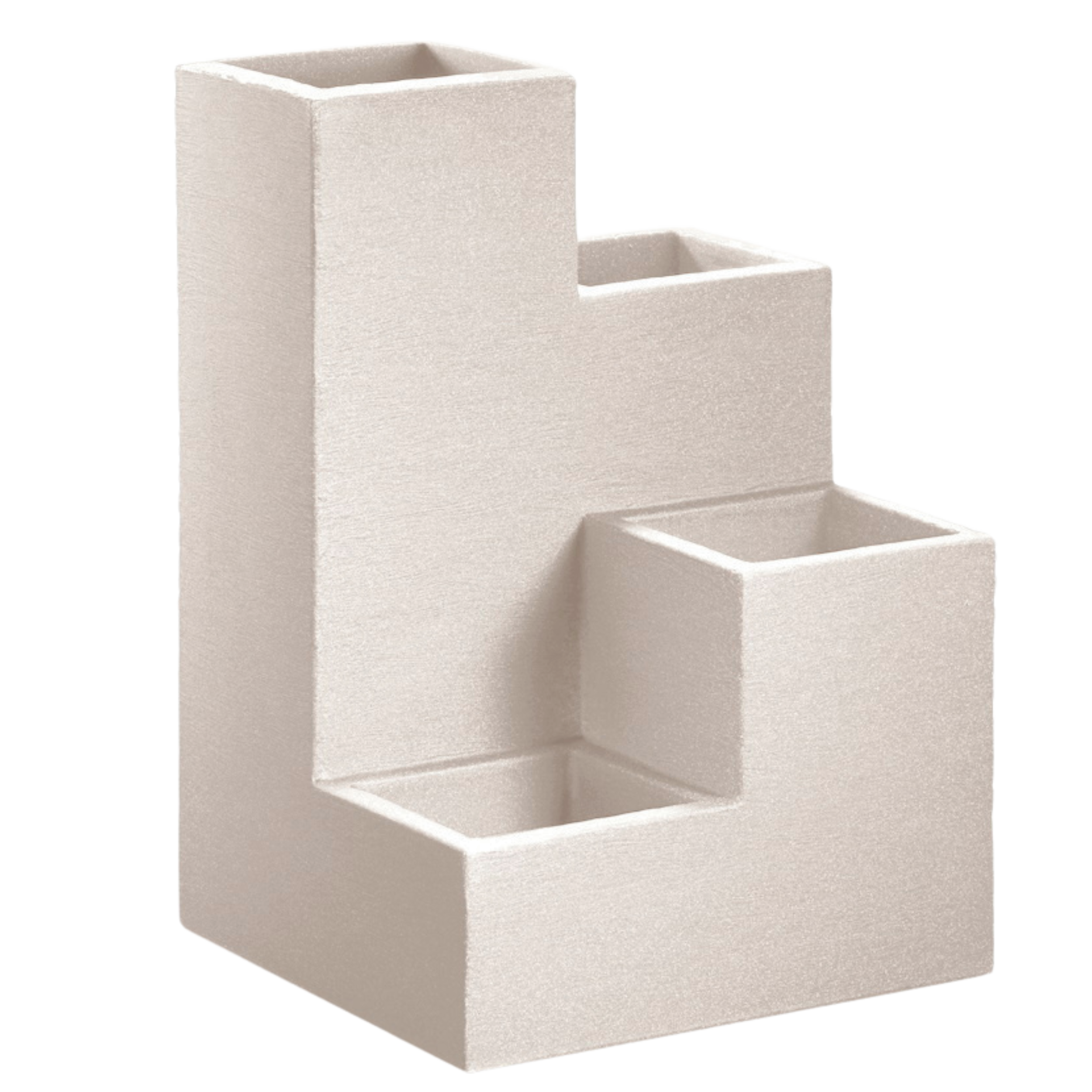 Donica schodki Kubus 40x40 cm piaskowa Vog