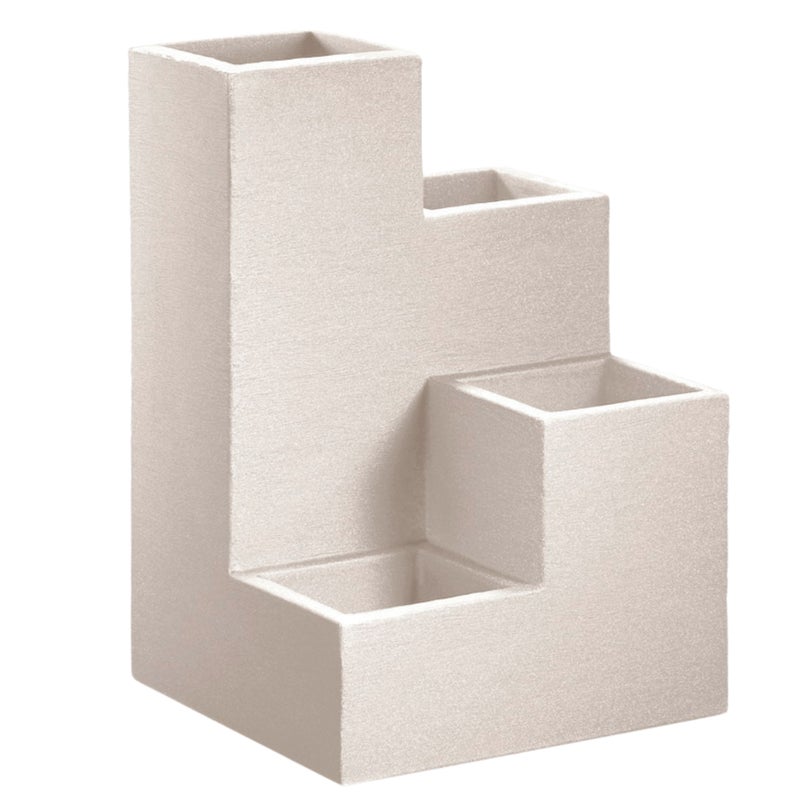 Donica schodki Kubus 40x40 cm piaskowa Vog