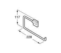 TOALLERO DE BAÑO ARO RUBIK - 3