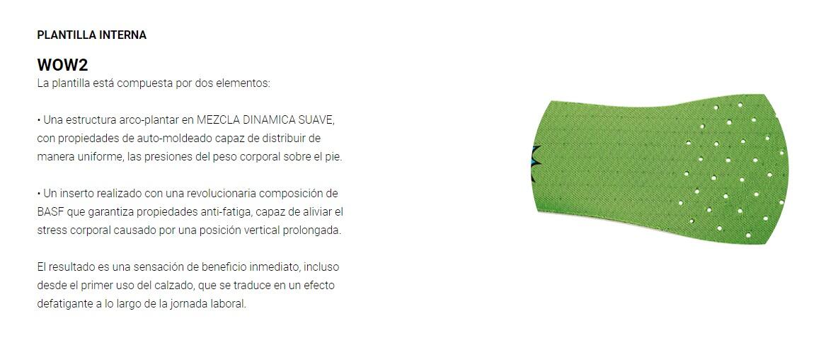 PLANTILLA WOW2  TALLA 46 UPOWER - 2