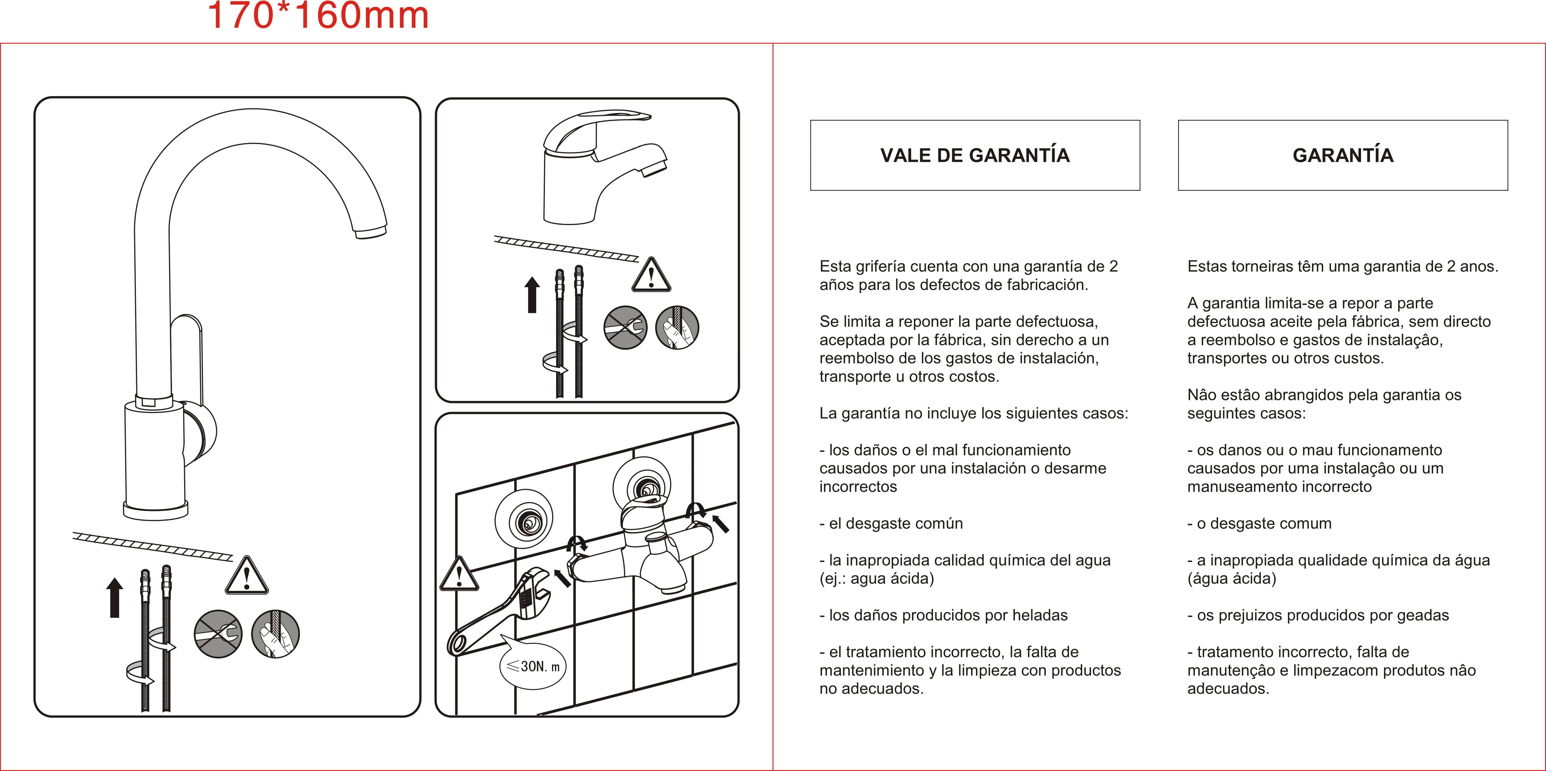 GRIFO DE BAÑERA MONOMANDO PONDS NEGRO - 2