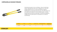 CORTAVARILLAS 750MM STANLEY - 2