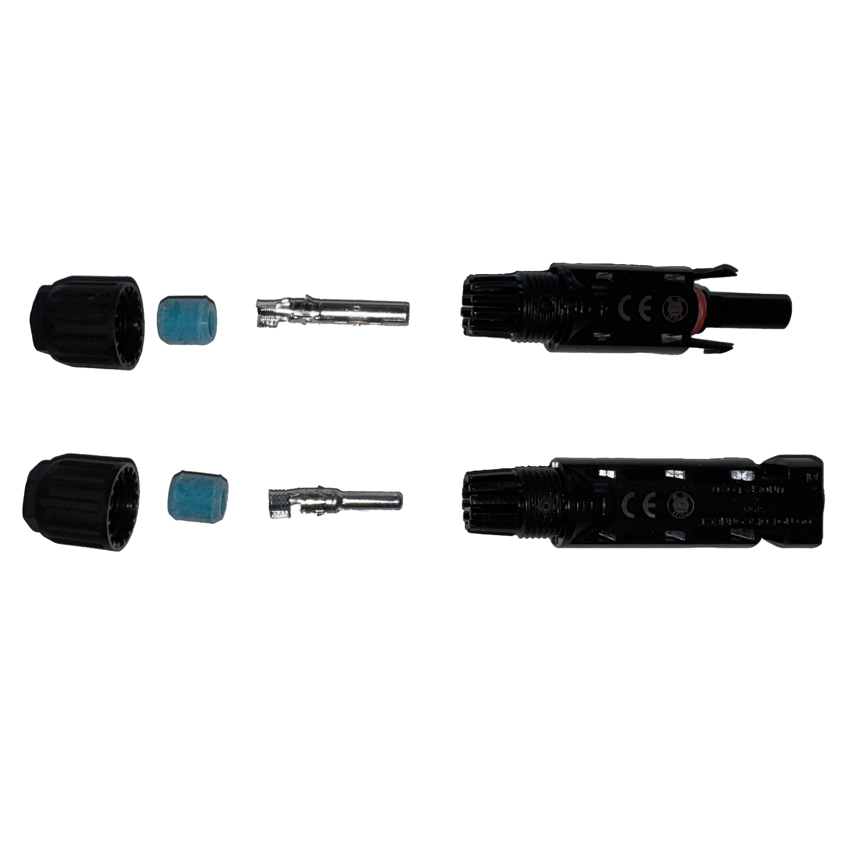 Paire de connecteurs mâle / femelle, MC4 IP 68 - 2