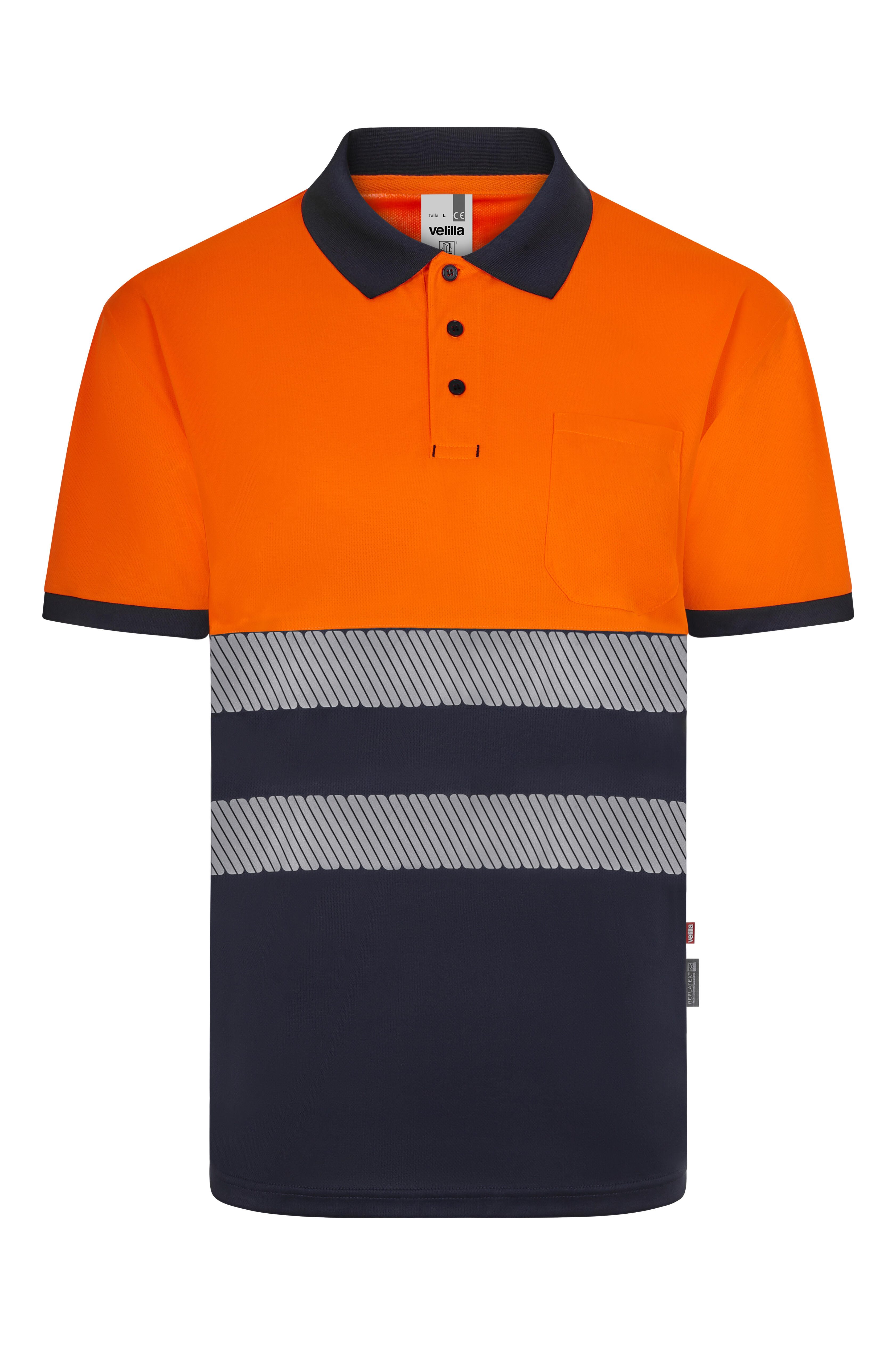 Polo VELILLA naranja T TALLA ÚNICA Leroy Merlin