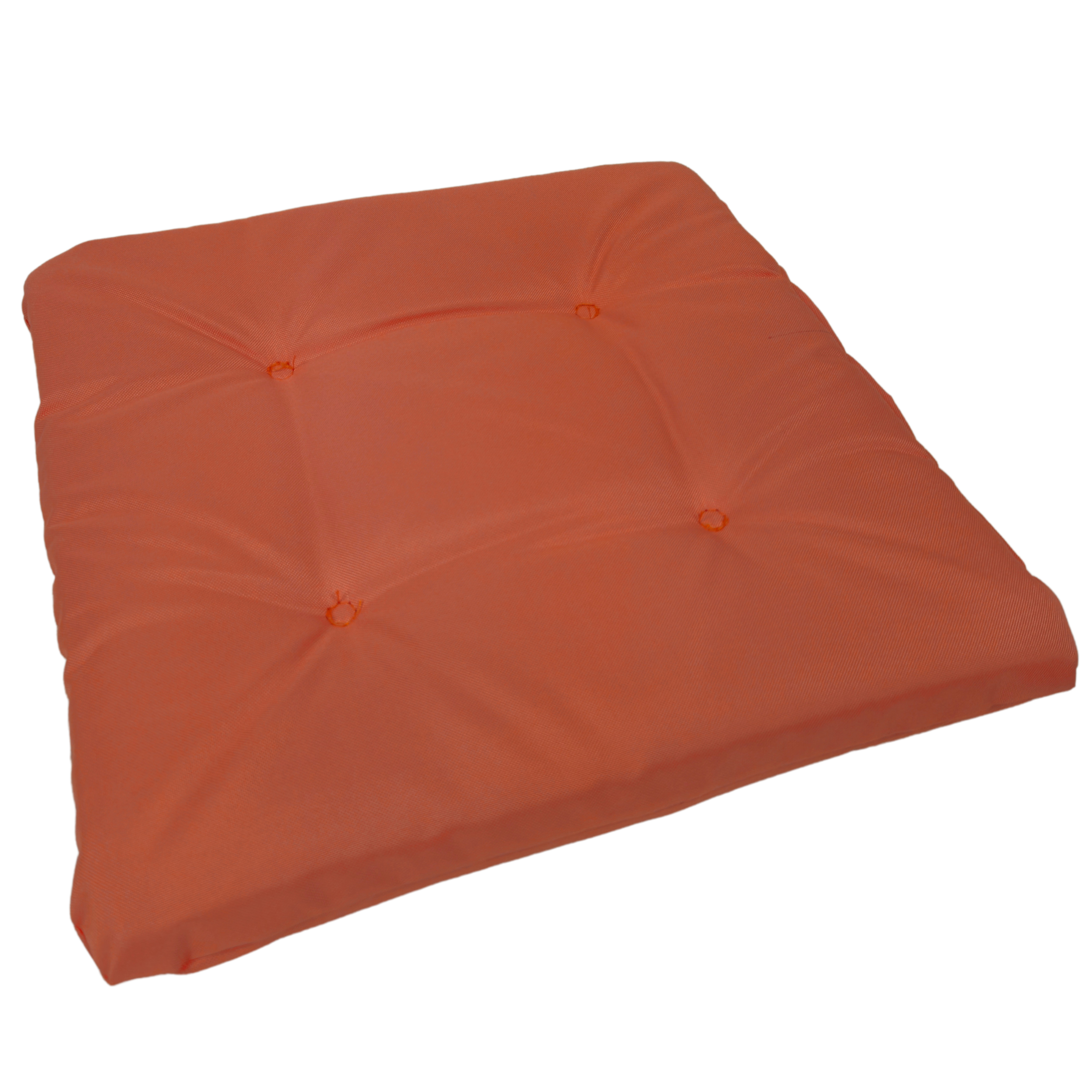 Poduszka ogrodowa na krzesło 40x40x3cm pomarańczowa Vog