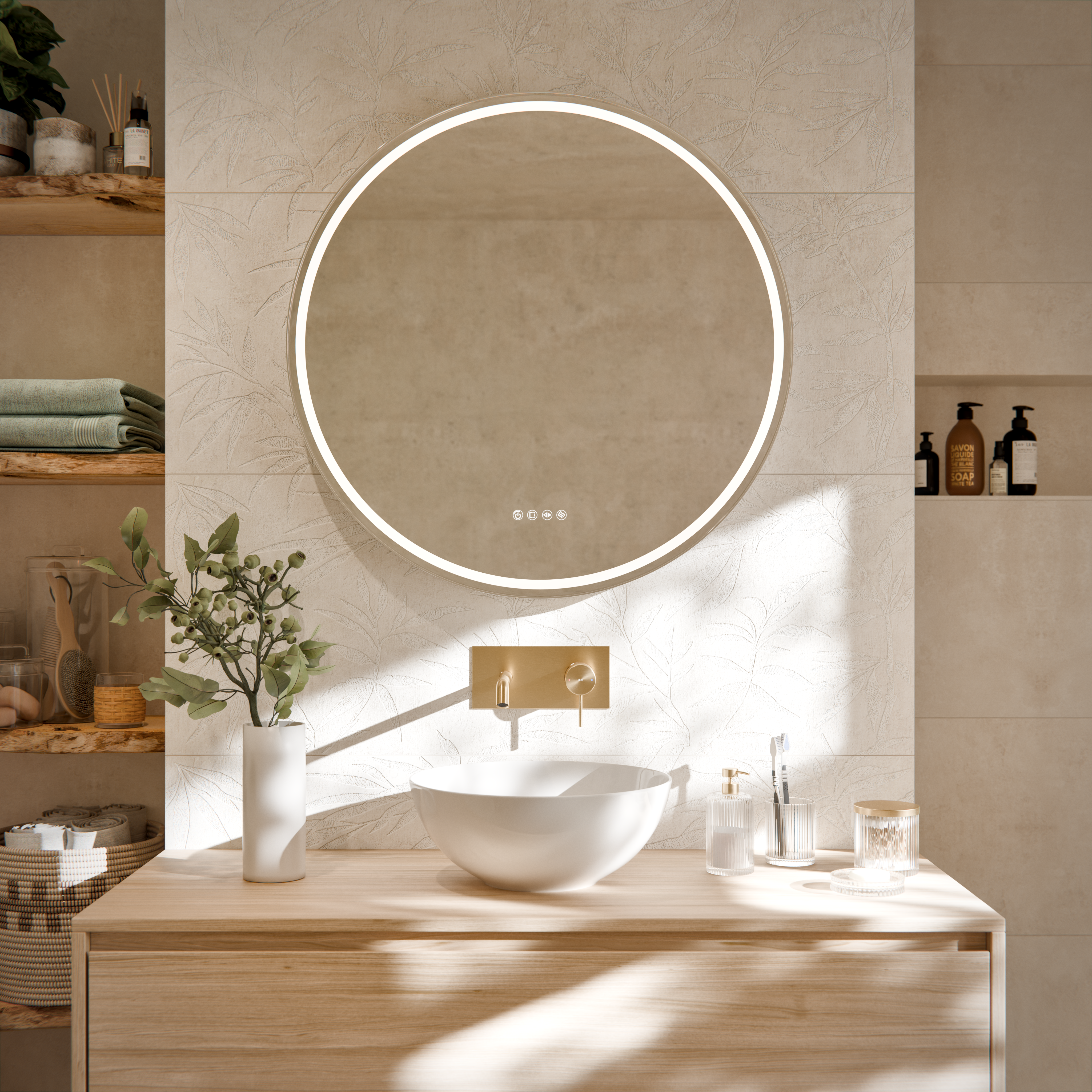 Copo para algodão branco transparente Sensea Gatsby - 4