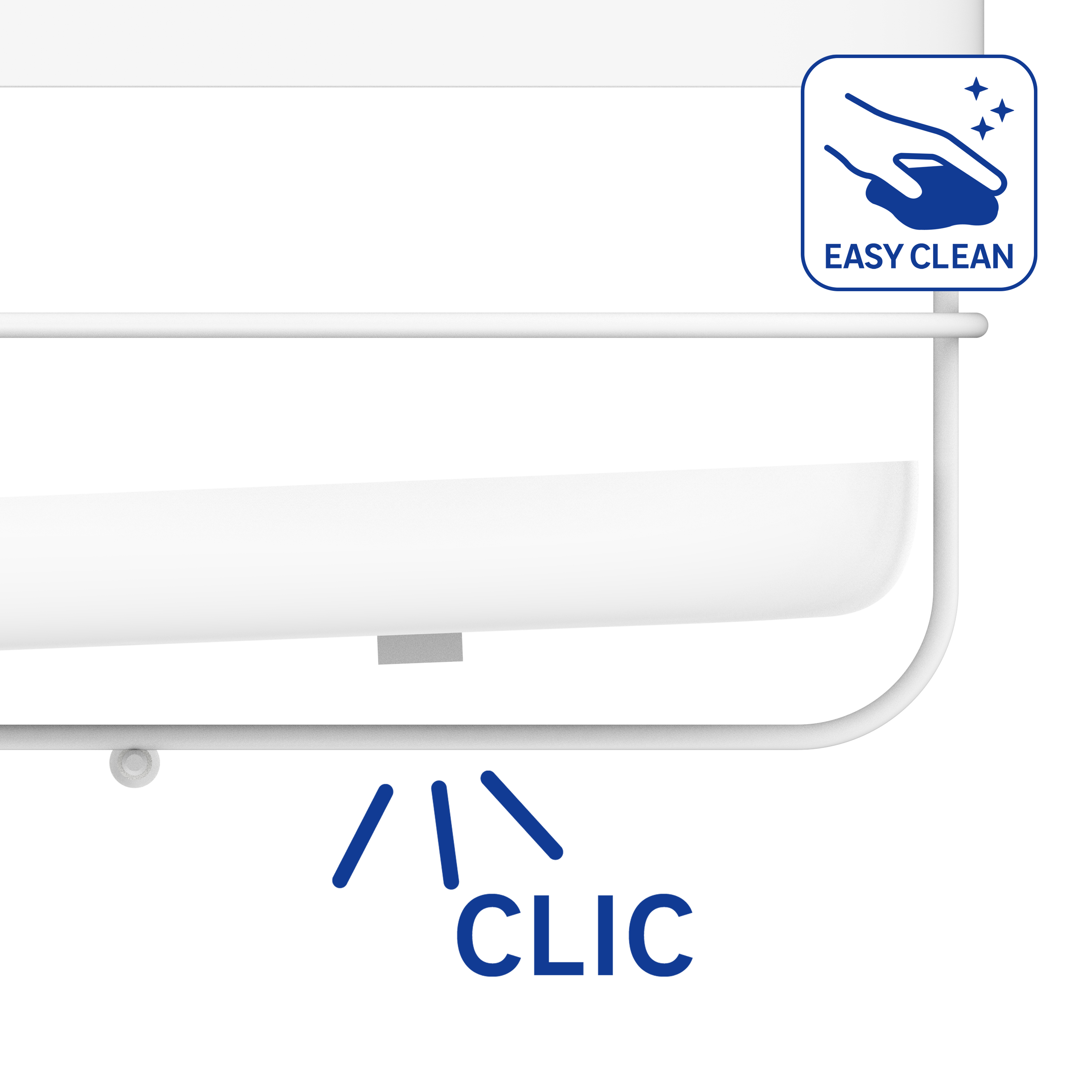 Etagère de douche d'angle blanche à visser ou à coller au mur remix SENSEA - 7