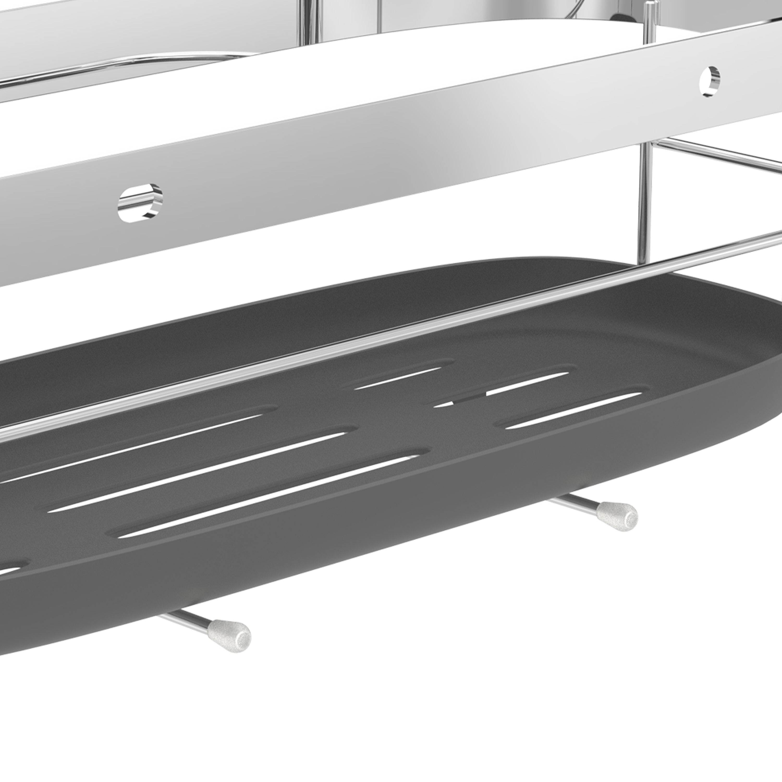 Cesto de duche cromado Remix Sensea - 6