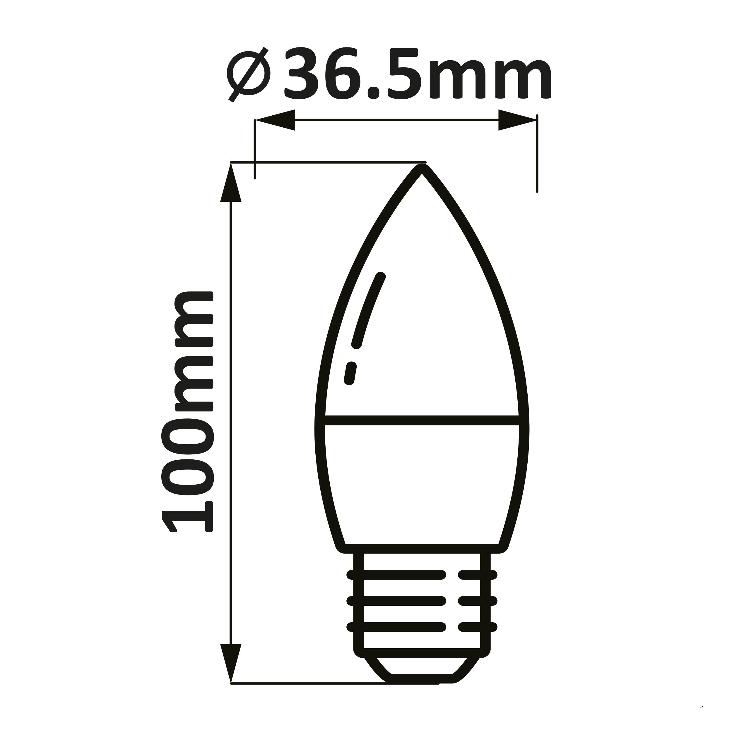 Żarówka LED E27 6,5 W 600 lm Ciepła biel Goldlux - 2