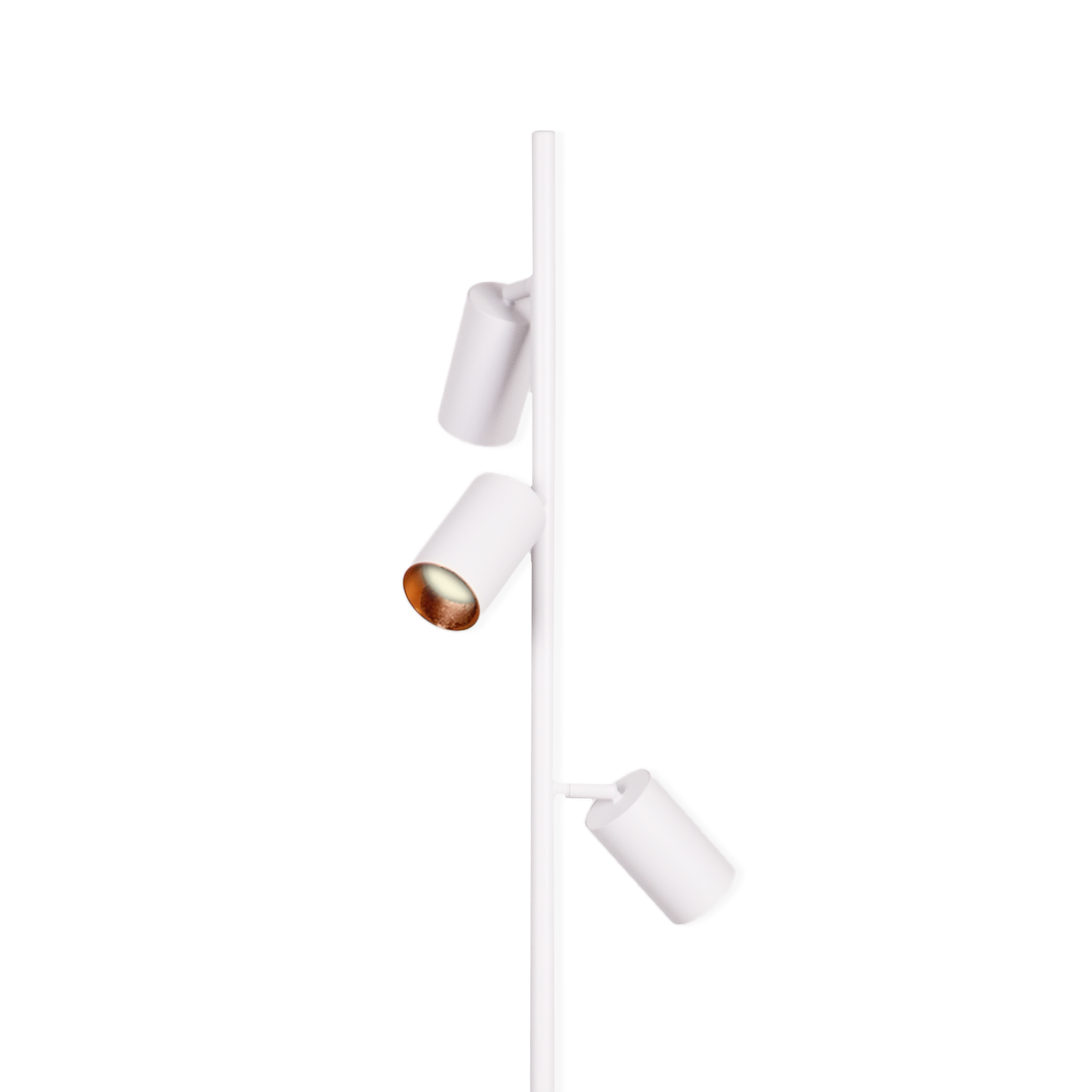 Lampa podłogowa Maribel biała 3 x GU10 Goldlux - 6