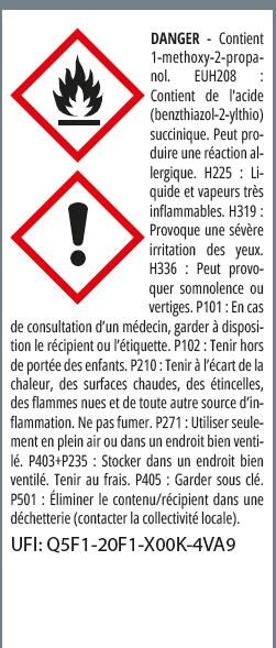 Décapant fer V33 Gel express 1 l - 3