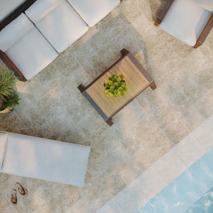 Carrelage sol extérieur effet travertin beige Koos multiformats cm ARTENS Leroy Merlin Les bons plans des petits projets avant l'été