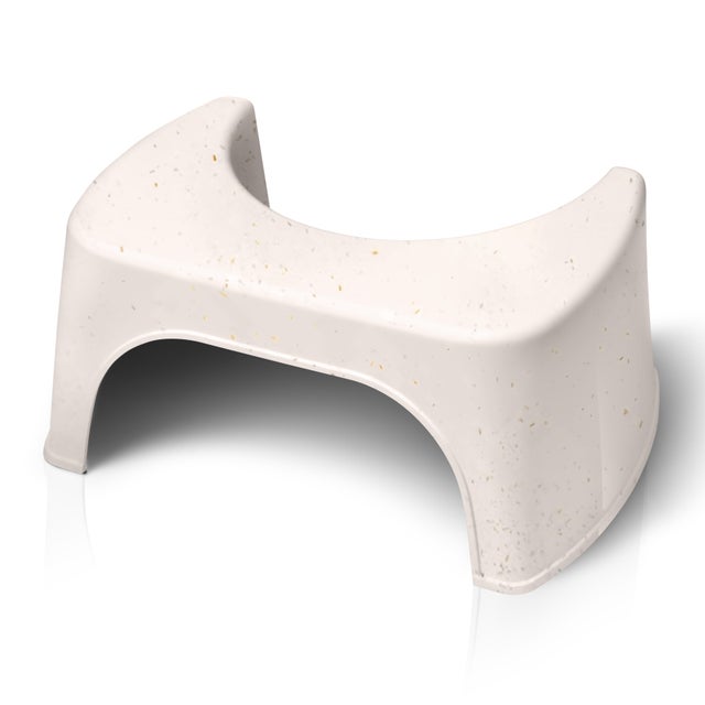 Petit tabouret de salle de bain beige à poser Pour toilette