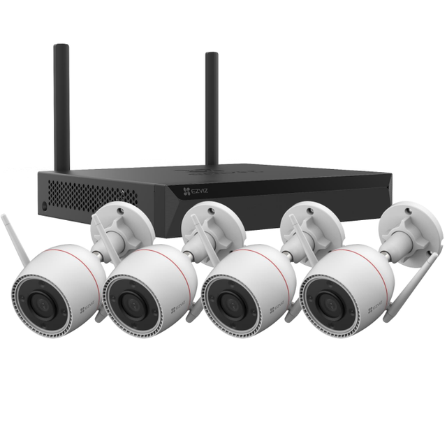 Kit caméra de surveillance extérieur sans fil Wi-Fi - EZVIZ