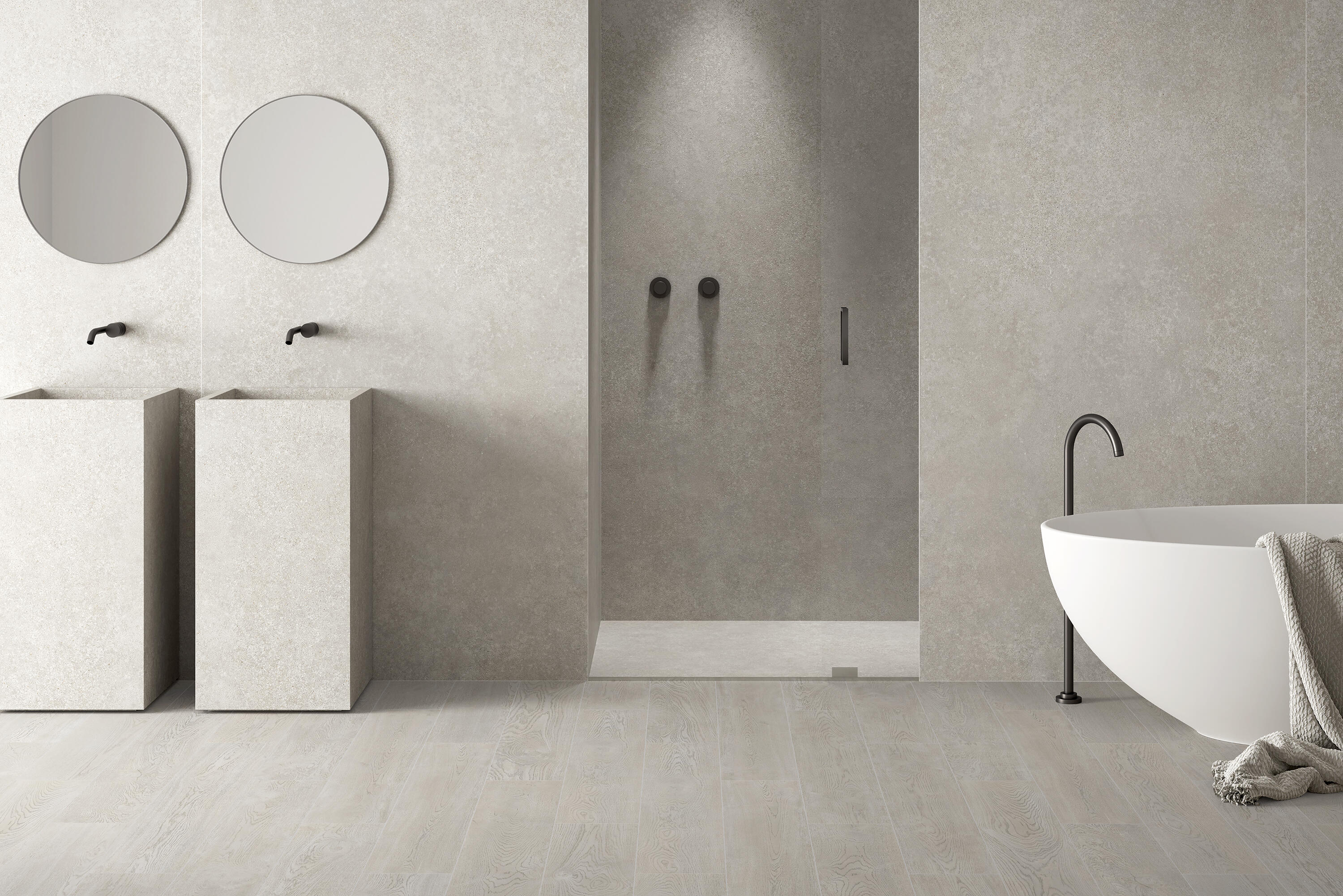 Suelo porcelánico woodcode efecto madera sand 20x120 cm c2