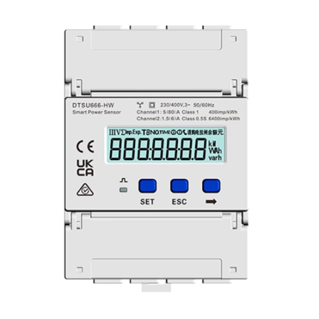 MEDIDOR DE POTENCIA DINÁMICO 1PH/3PH DTSU666-FE