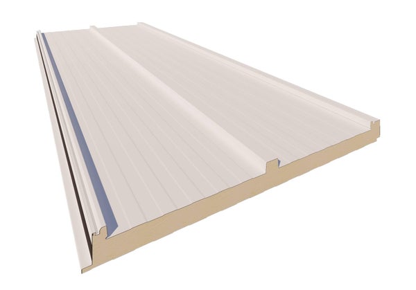PANEL SÁNDWICH BLANCO/BLANCO 3 CM 4X1 M