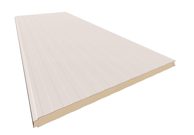 PANEL FACHADA SANDWICH BLANCO 3 CM 3X1M - 1