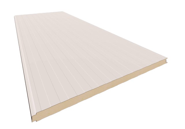 PANEL FACHADA SANDWICH BLANCO 3 CM 3X1M
