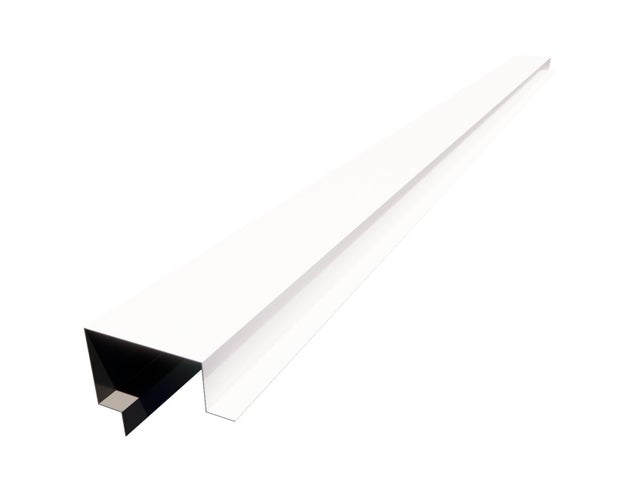 REMATE LATERAL METAL BLANCO 3.2M