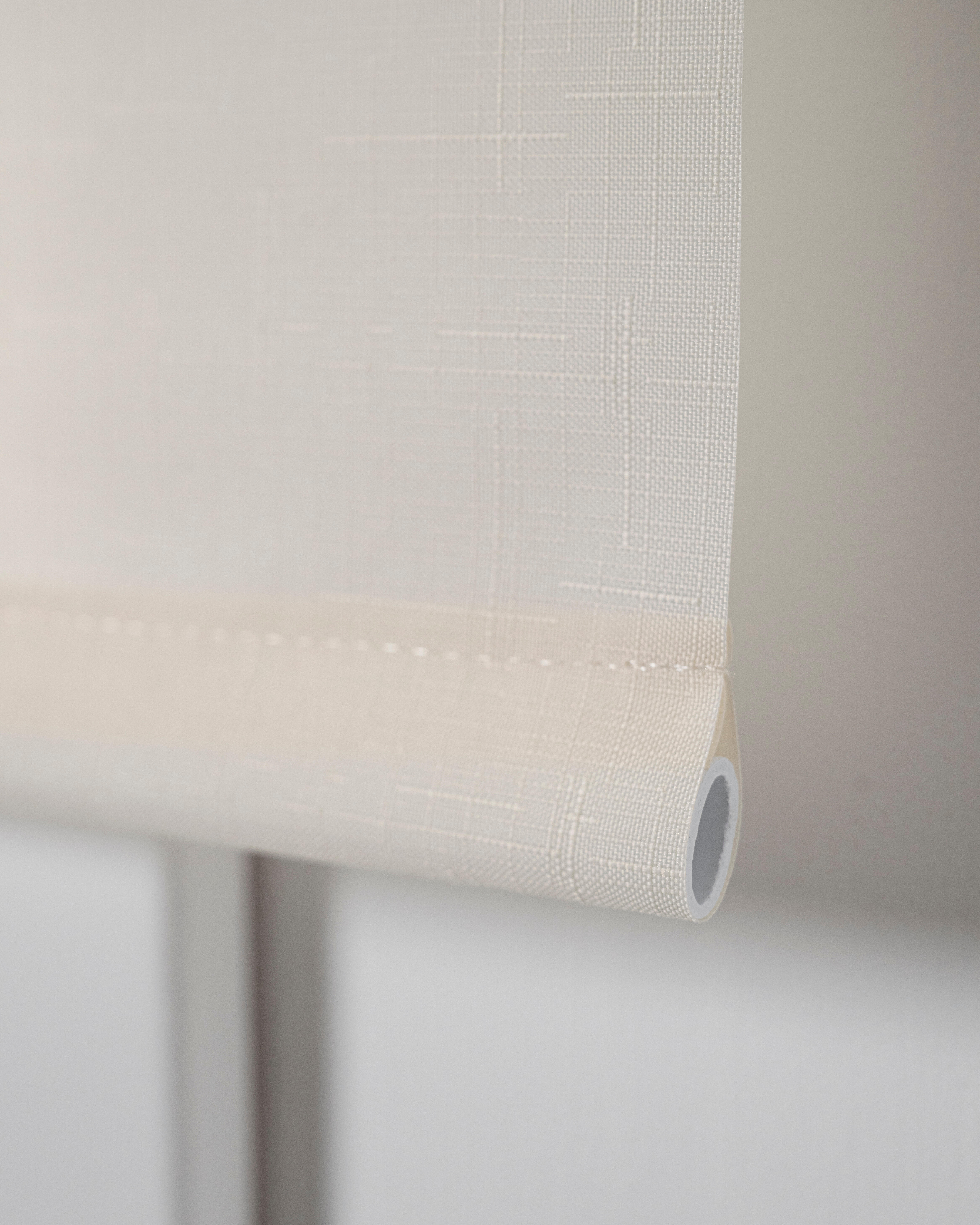 Estor enrollable Shantung beige de 120x190cm - 2