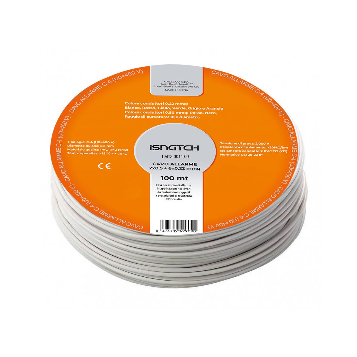 Cavo Allarme A 4 Conduttori Di Qualità Superiore Di Aston Cable Redefining Alarm System Efficiency - Foto 7