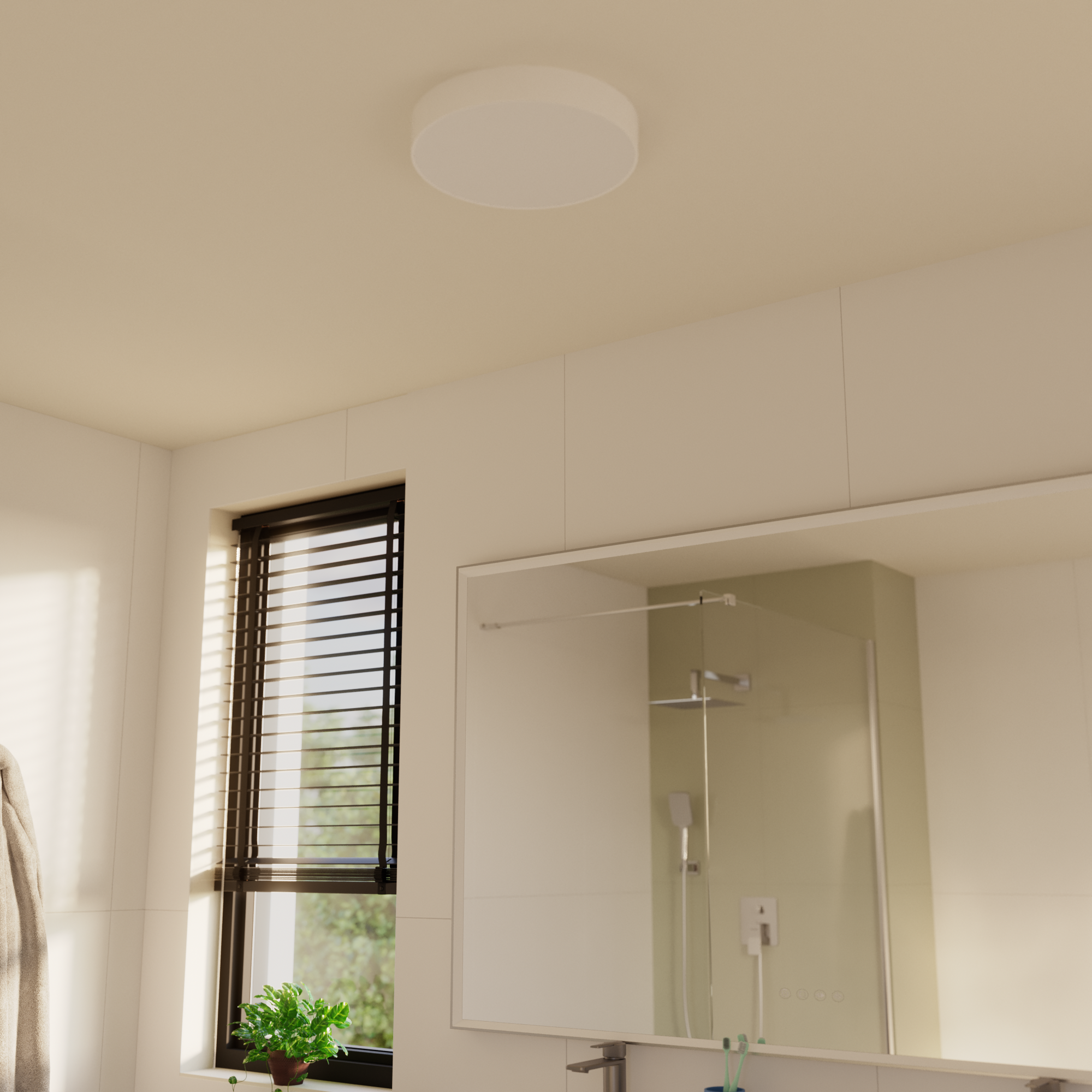 Plafon Drema biały IP44 LED Inspire - 3