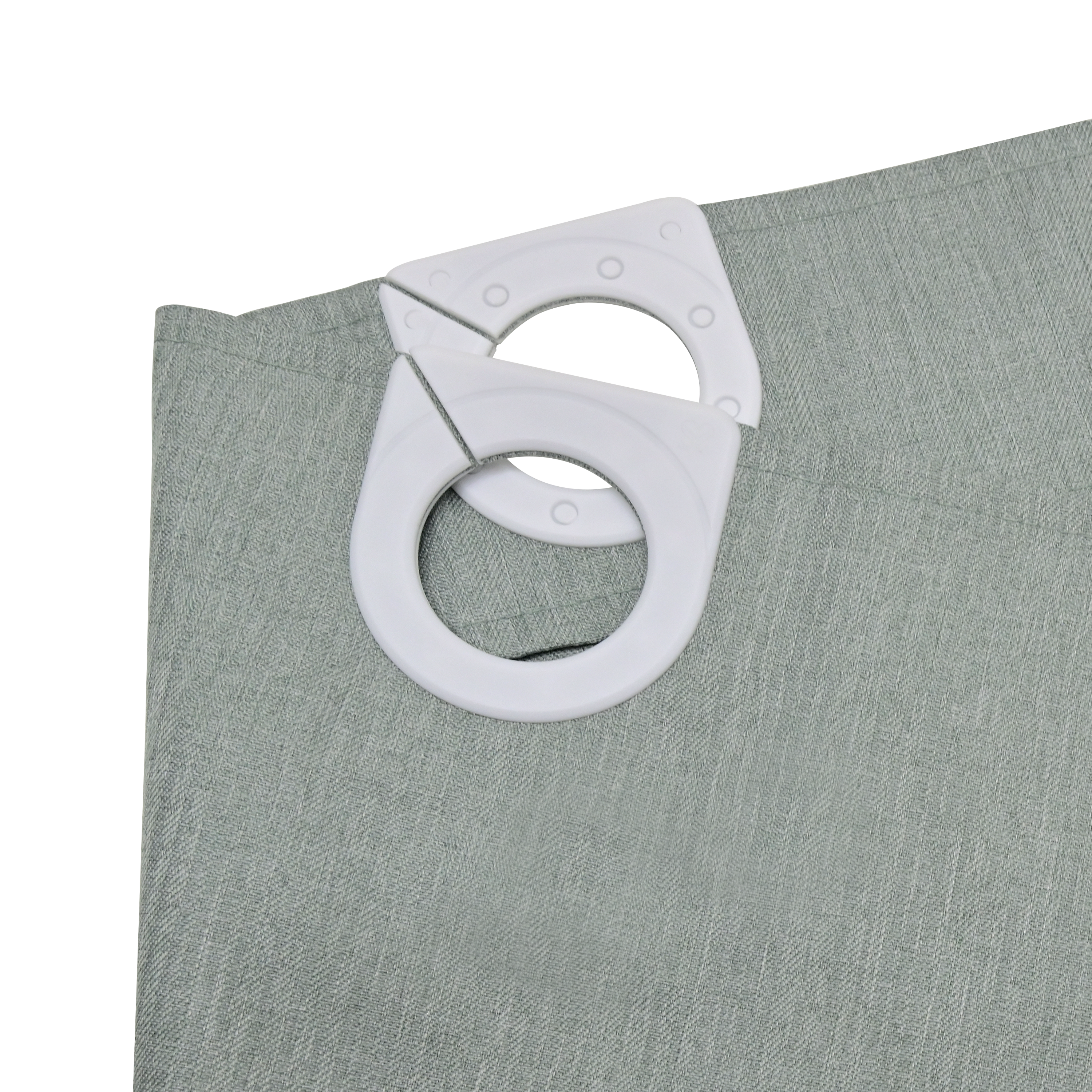 Rideau de douche 180 x 200 cm vert Neo SENSEA - 5