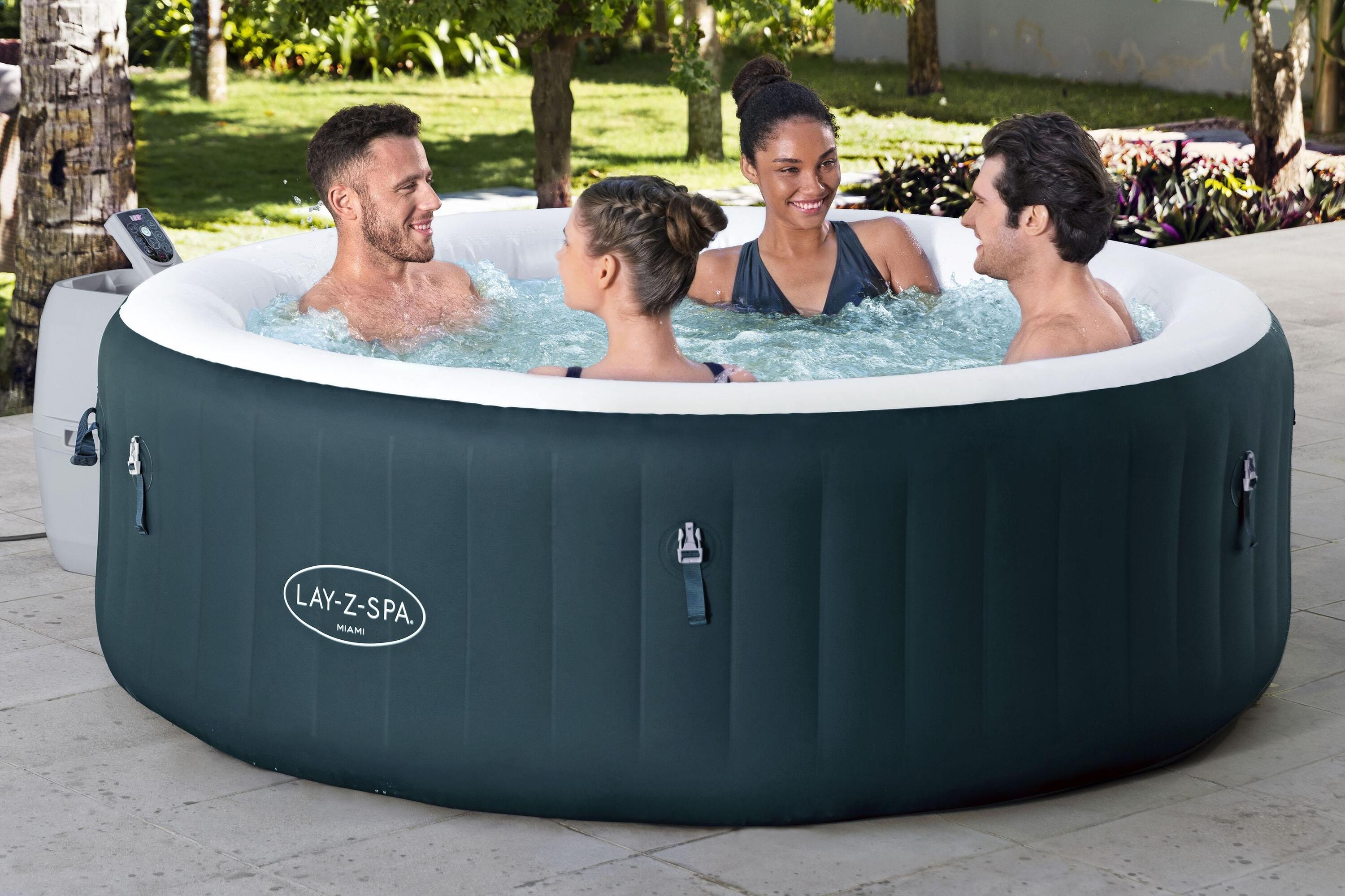 Spa gonflable BESTWAY MIAMI ENERGYSENSE, rond - 4