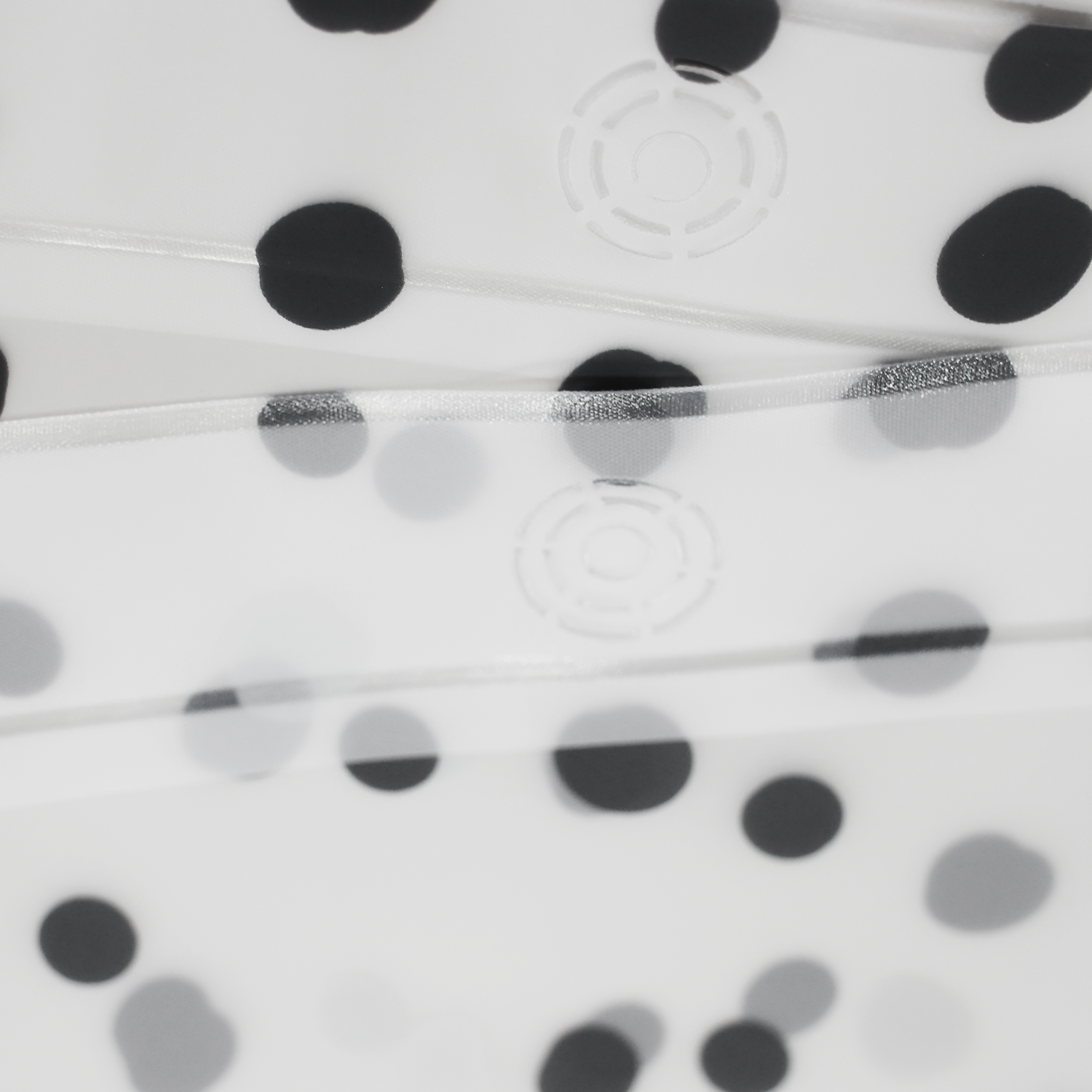 Rideau de douche 180 x 200 cm gris Essential  SENSEA - 5