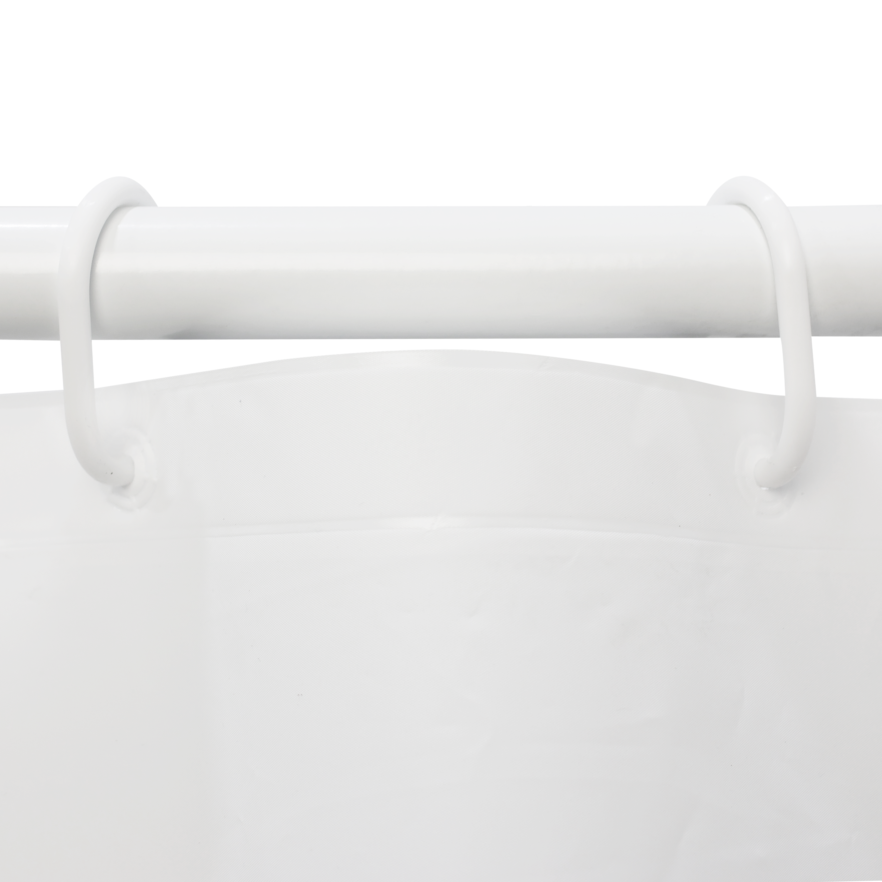 Cortina de duche 180x200 cm branca Sensea Mia - 4