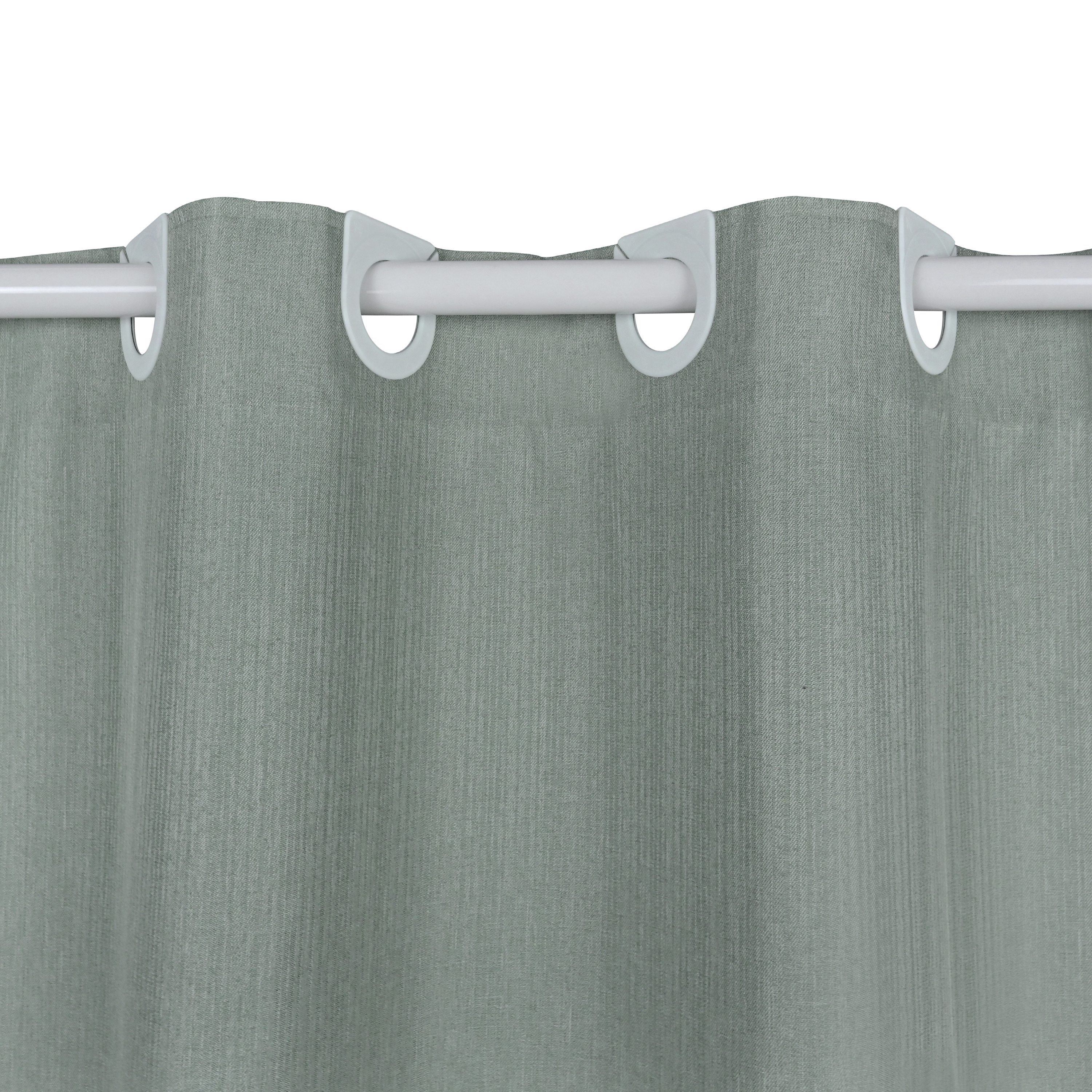 Rideau de douche 180 x 200 cm vert Neo SENSEA - 4