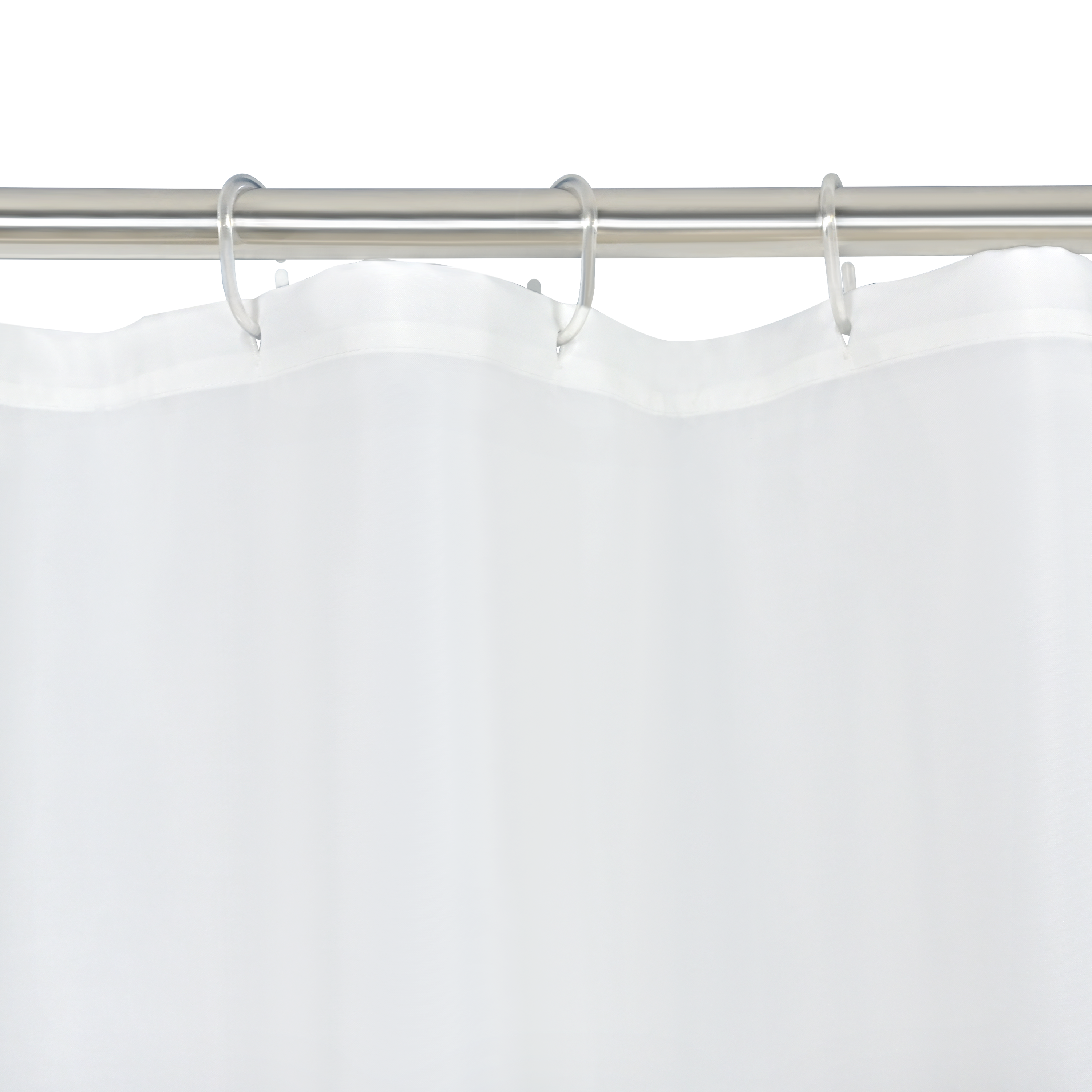 Cortina de duche 180x200 cm branca Sensea Easy - 4