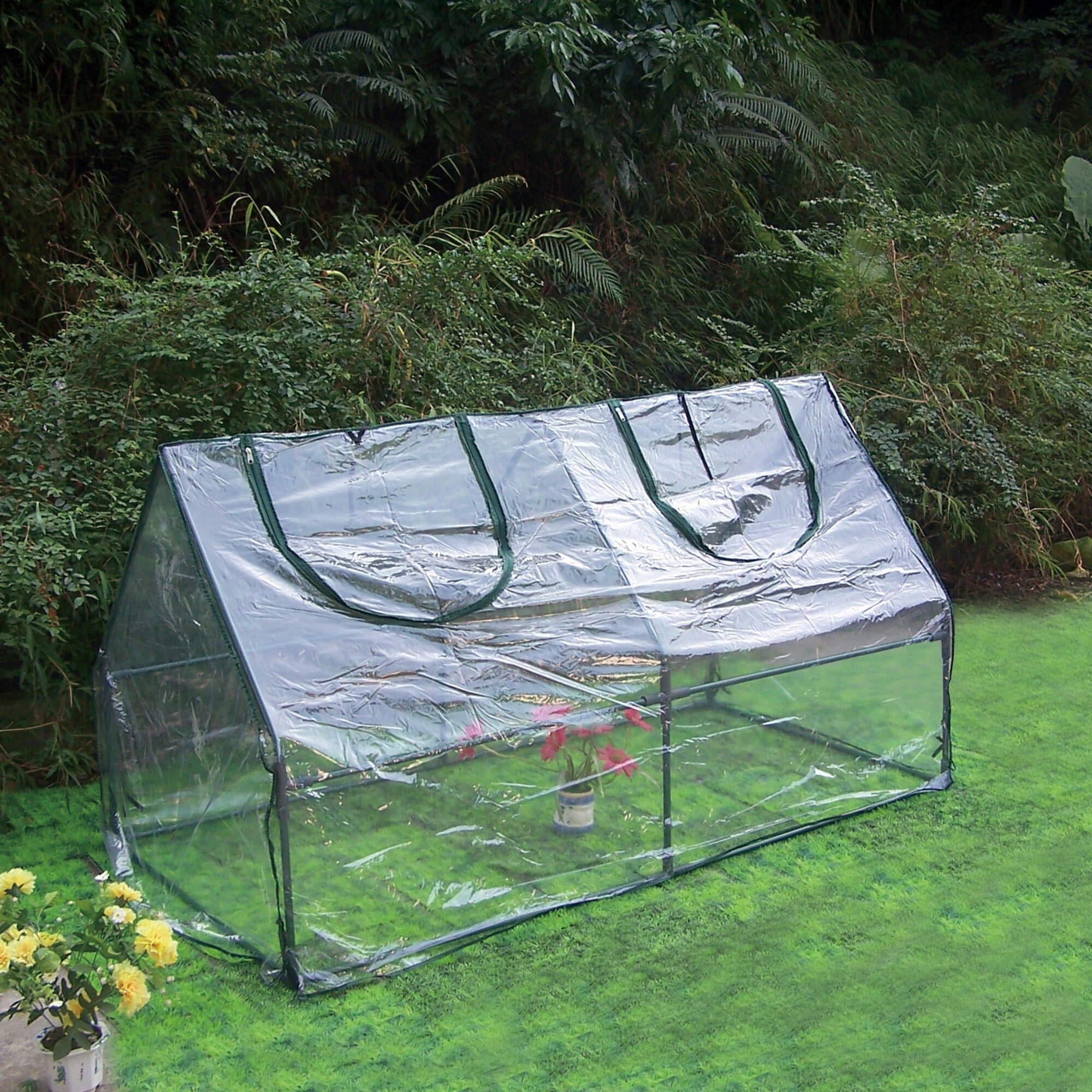 Mini invernadero 180x90x92 cm