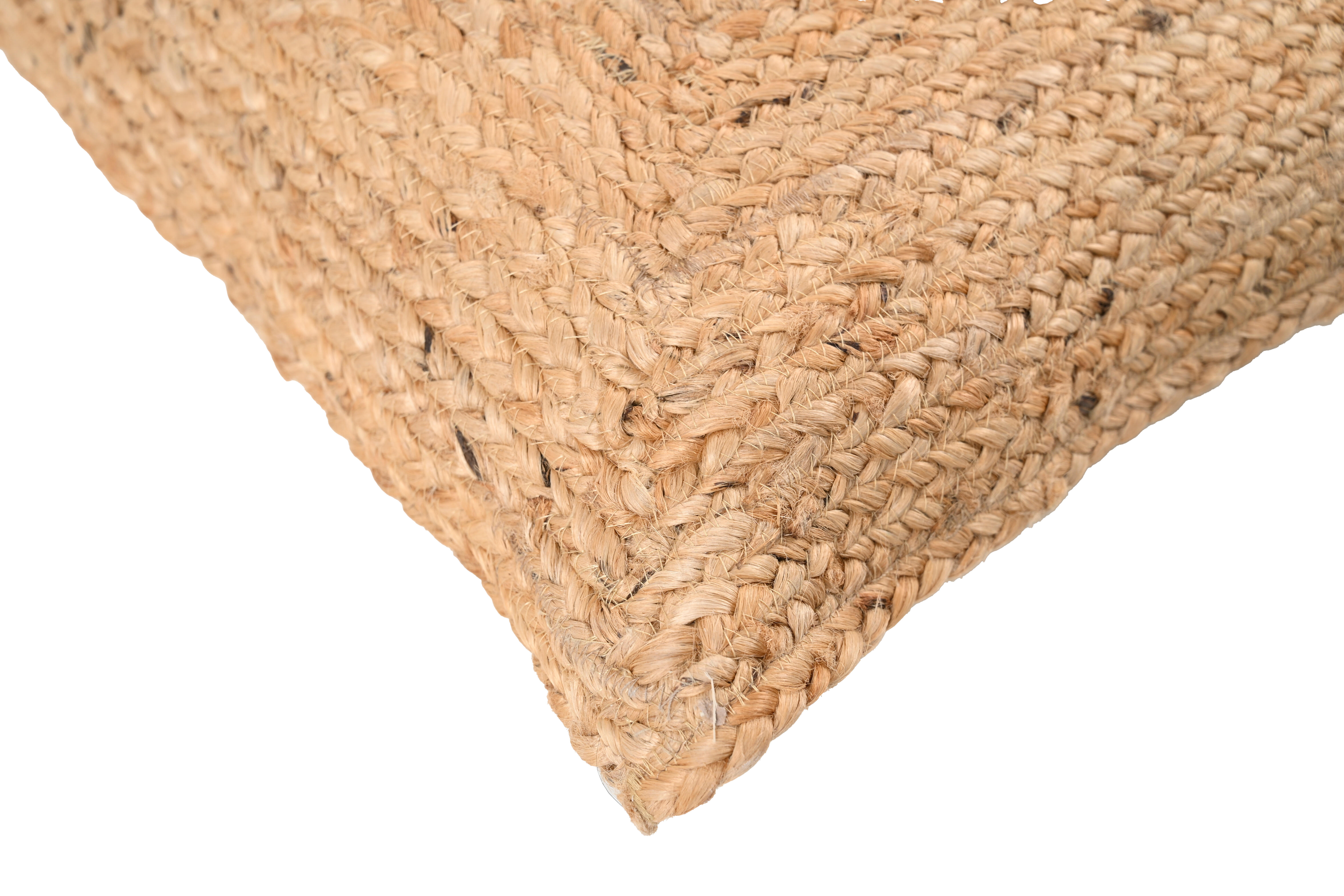 Almofada de chão de juta 60x90cm - 6