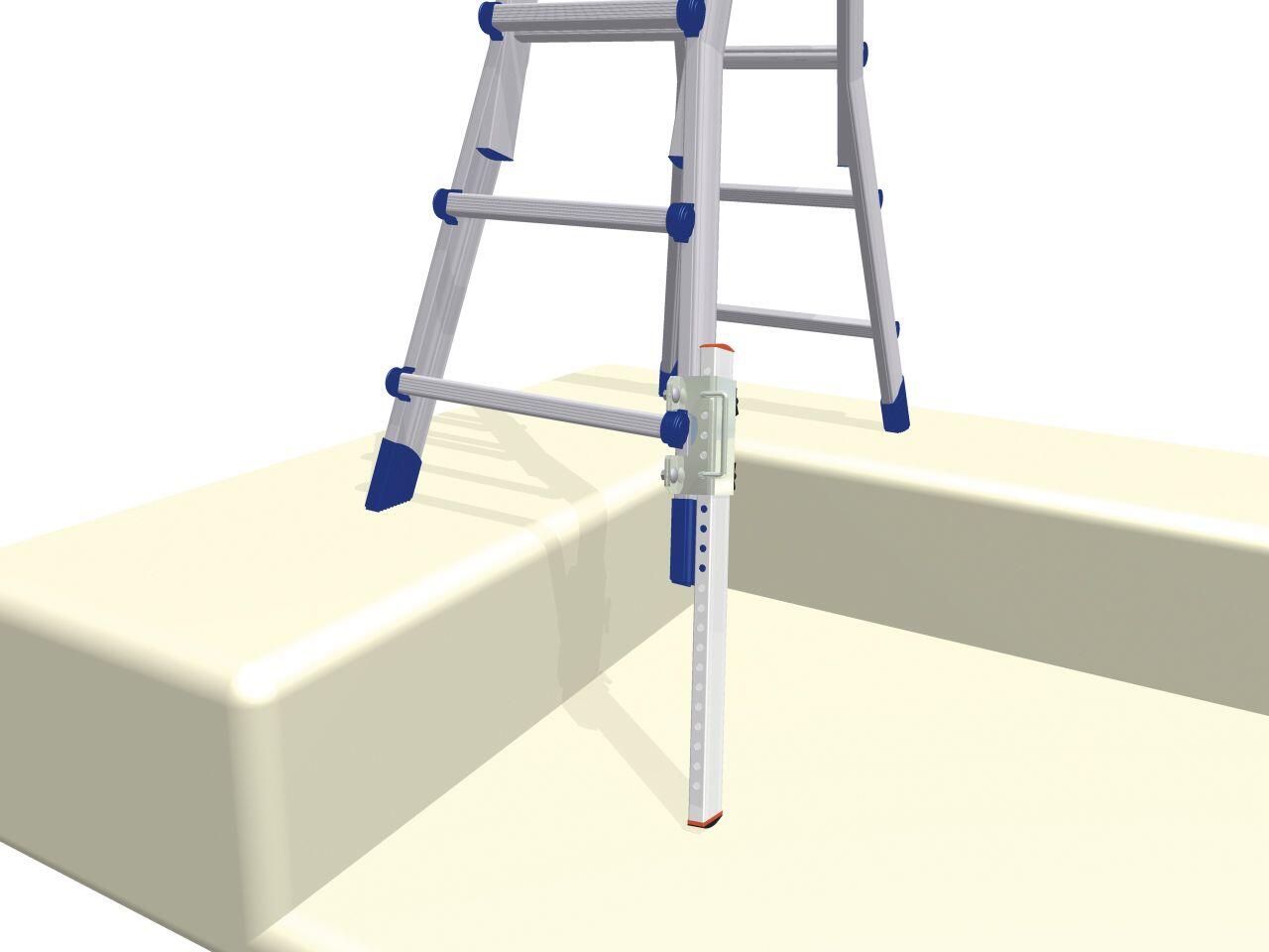 Pata para escalera de aluminio