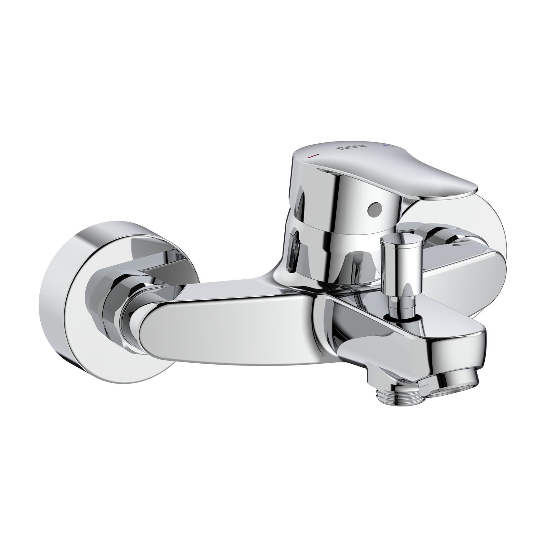 Grifo bañera monomando roca proa cromado